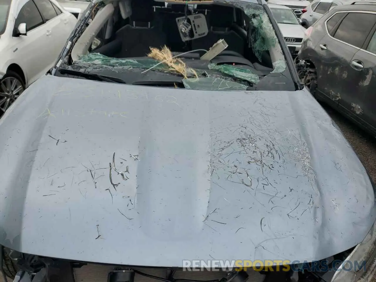 7 fotografías del automóvil dañado 5TDZZRAH5NS114005 TOYOTA HIGHLANDER 2022