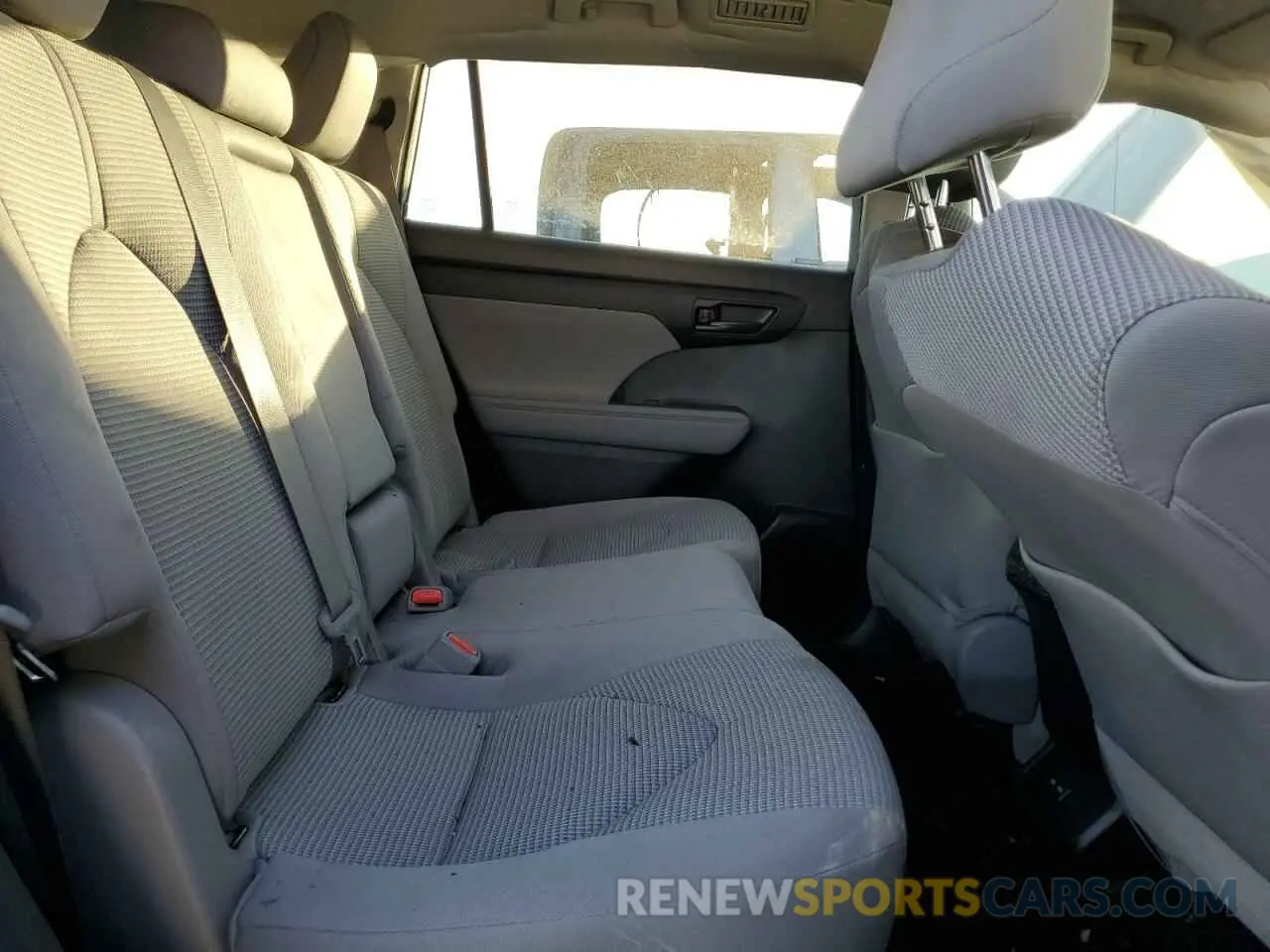 10 fotografías del automóvil dañado 5TDZZRAHXNS105459 TOYOTA HIGHLANDER 2022