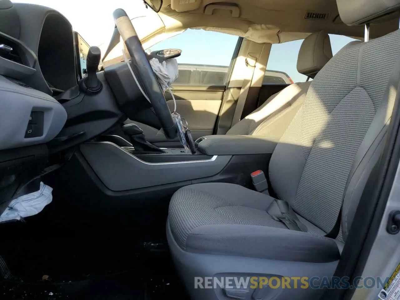 7 fotografías del automóvil dañado 5TDZZRAHXNS105459 TOYOTA HIGHLANDER 2022
