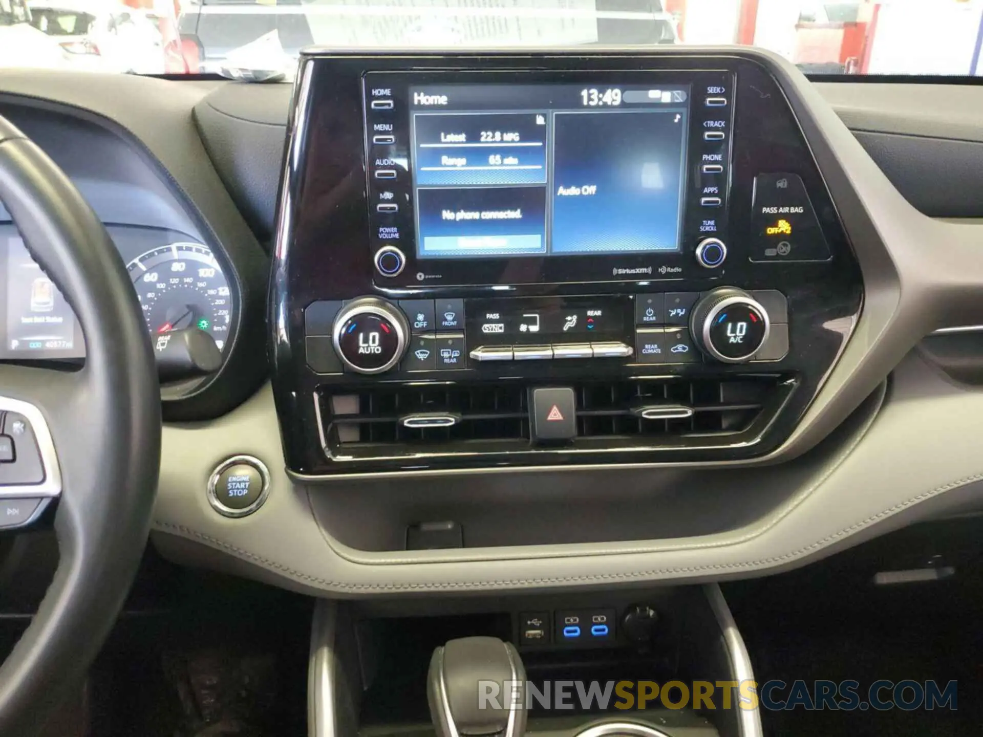 11 fotografías del automóvil dañado 5TDZZRAHXNS559355 TOYOTA HIGHLANDER 2022