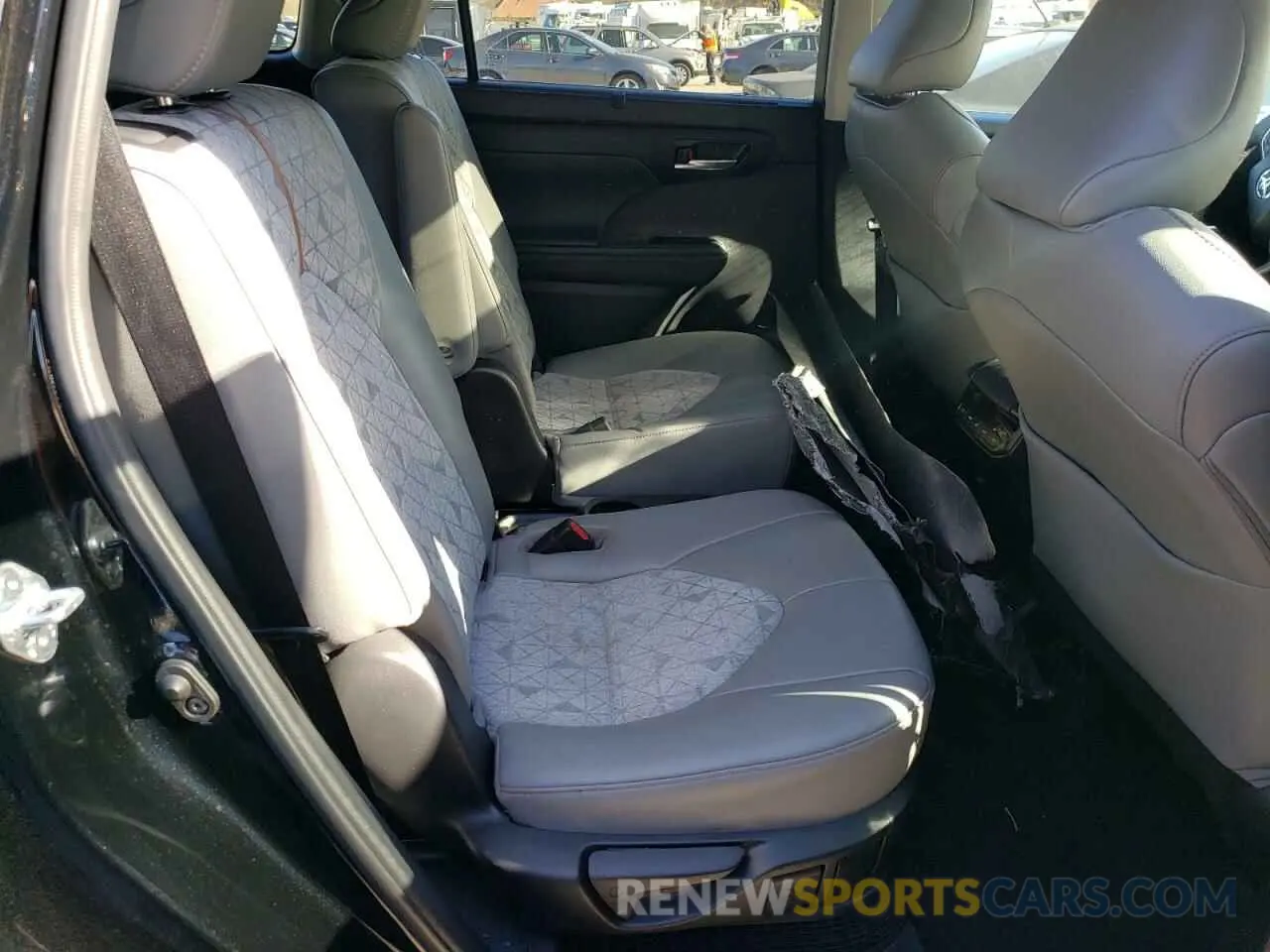 10 fotografías del automóvil dañado 5TDAARAH5PS523225 TOYOTA HIGHLANDER 2023