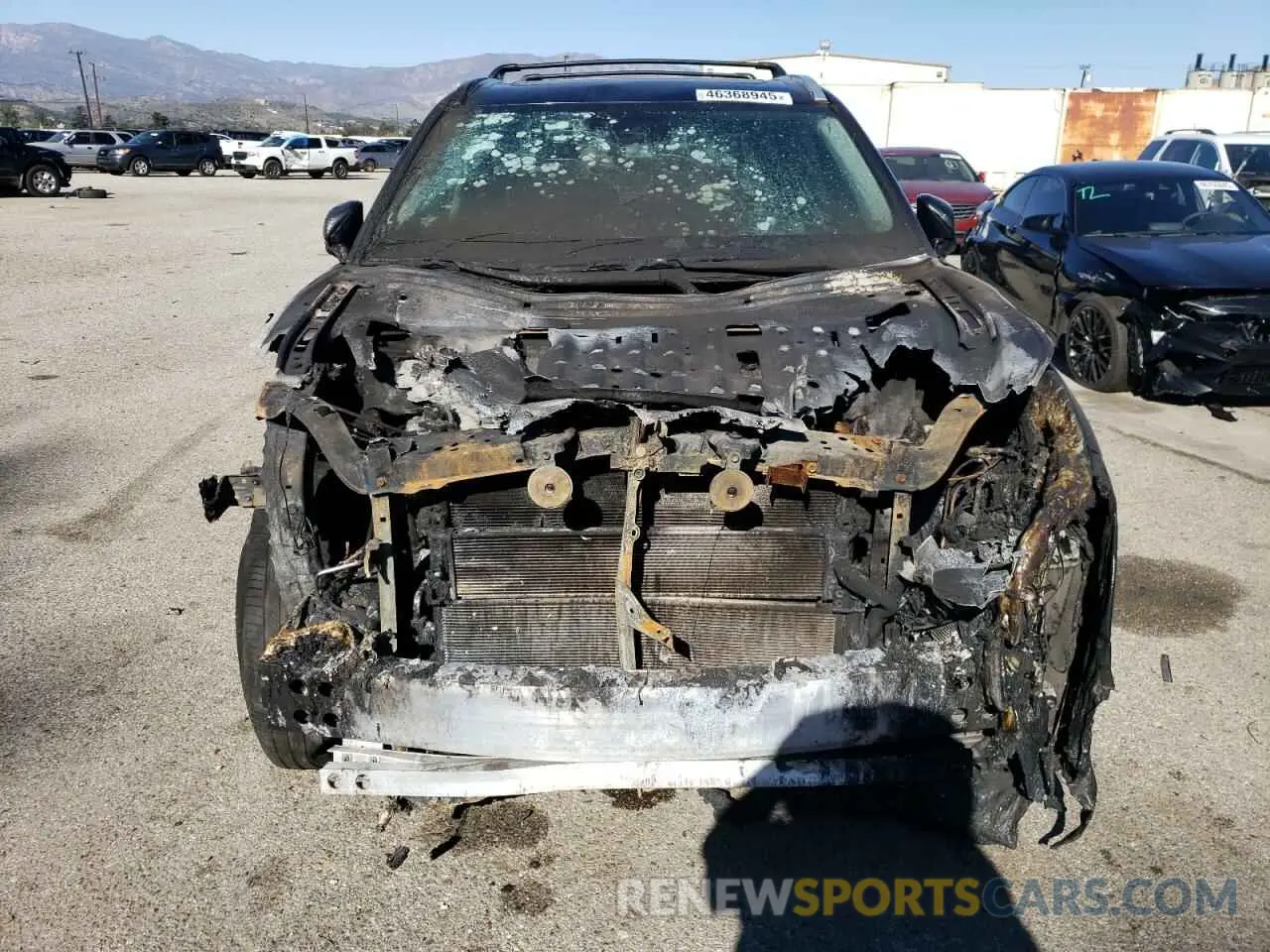5 fotografías del automóvil dañado 5TDAARAH5PS523225 TOYOTA HIGHLANDER 2023