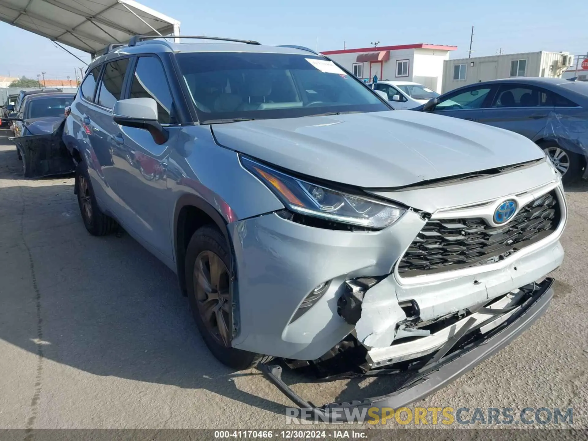 1 fotografías del automóvil dañado 5TDAARAH7PS527406 TOYOTA HIGHLANDER 2023