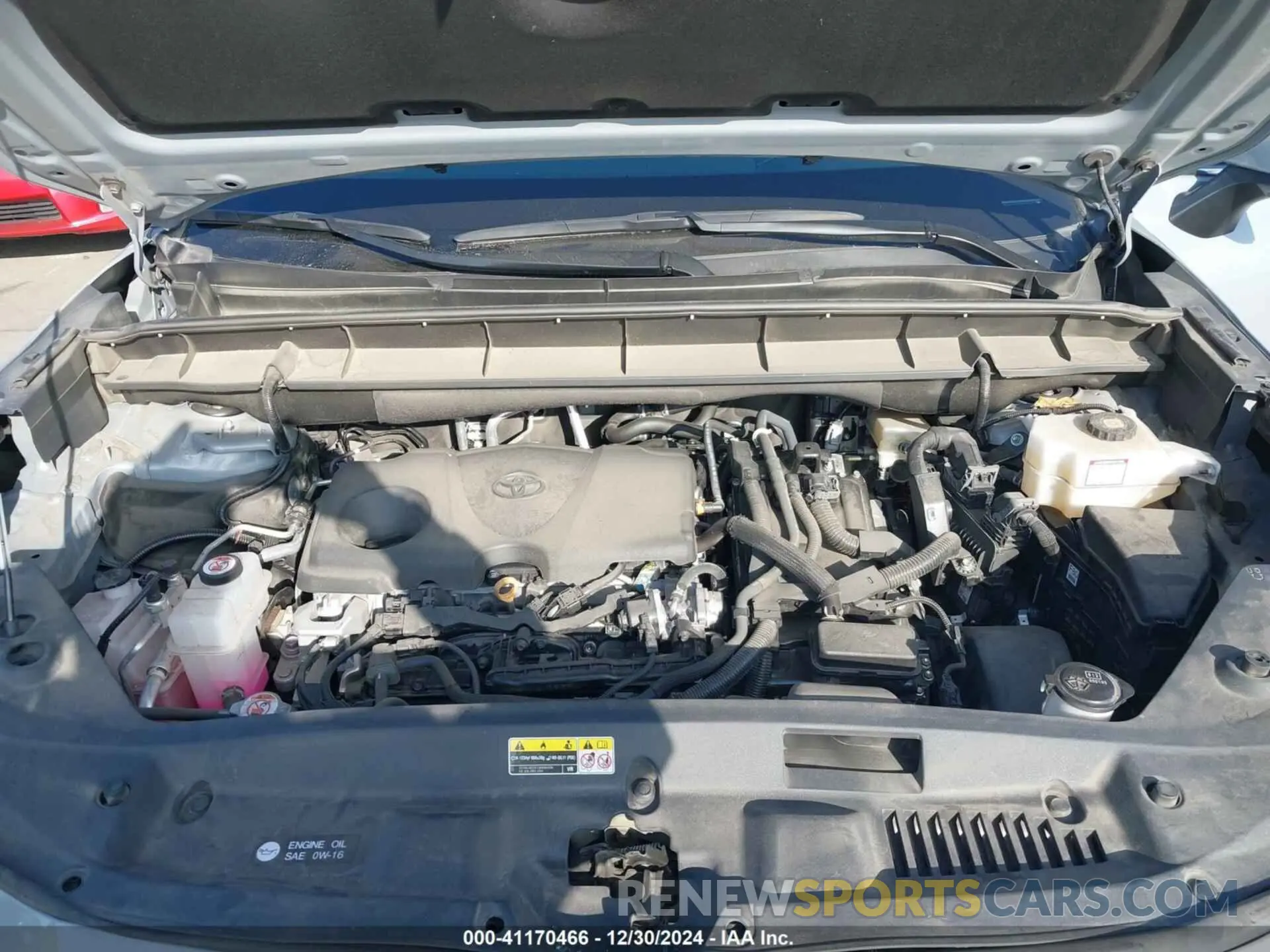 10 fotografías del automóvil dañado 5TDAARAH7PS527406 TOYOTA HIGHLANDER 2023