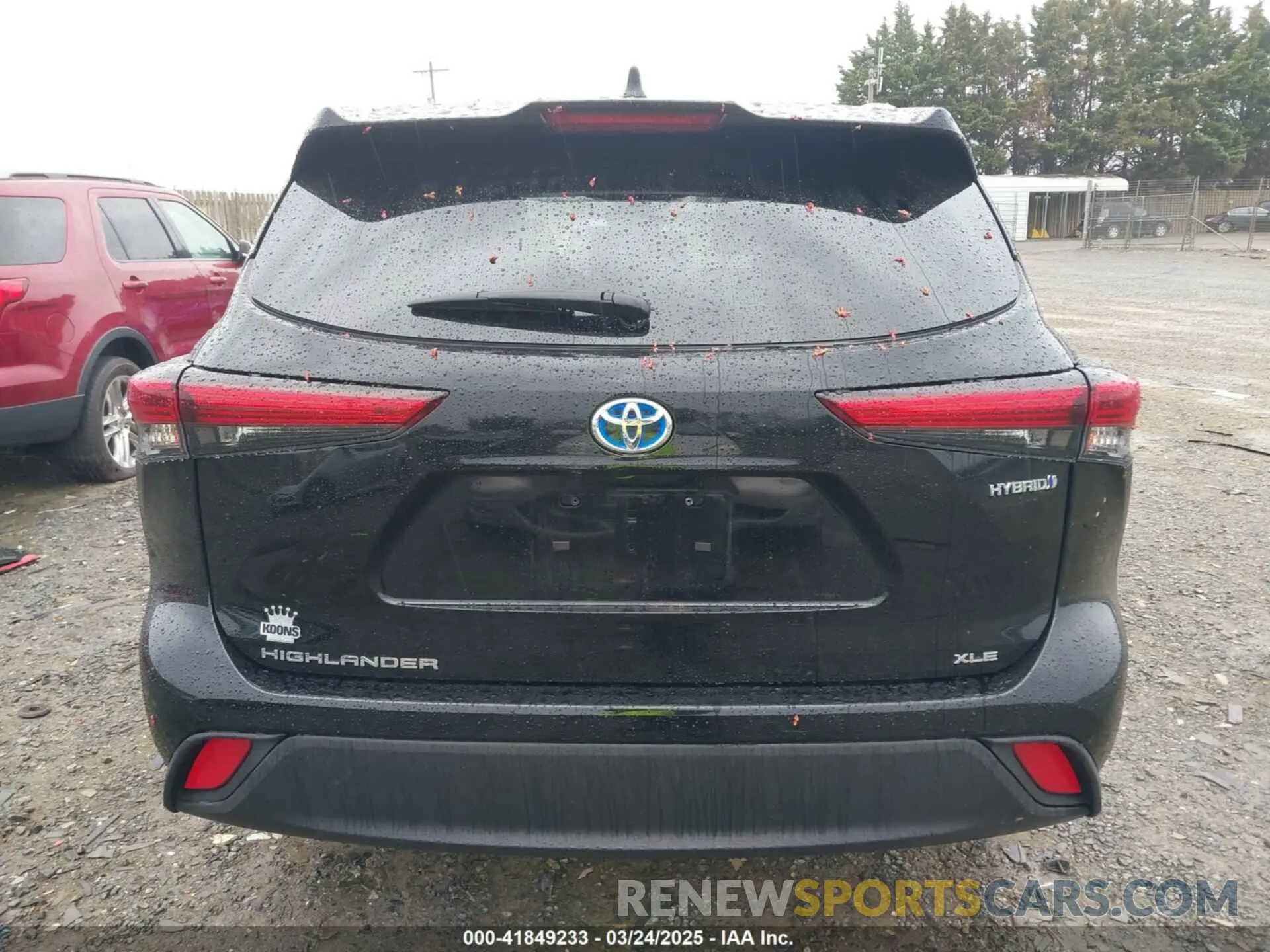 16 fotografías del automóvil dañado 5TDABRCH0PS564355 TOYOTA HIGHLANDER 2023