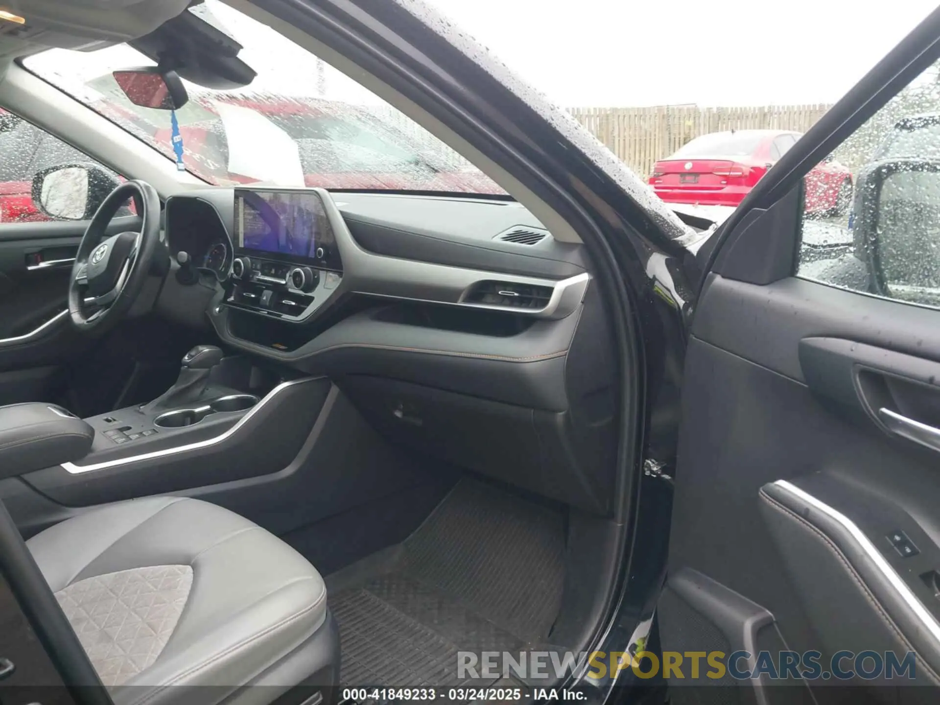 5 fotografías del automóvil dañado 5TDABRCH0PS564355 TOYOTA HIGHLANDER 2023