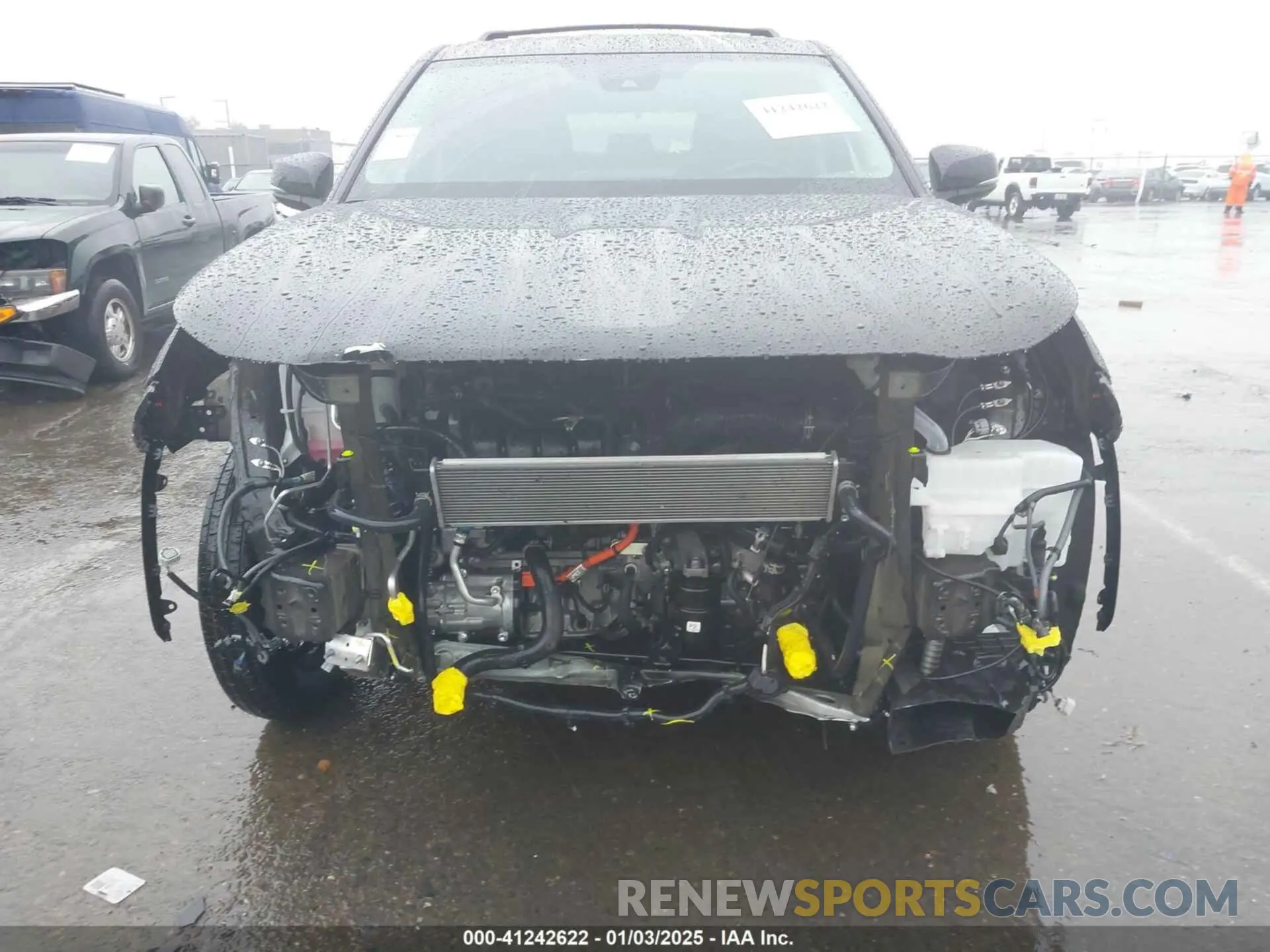 6 fotografías del automóvil dañado 5TDBBRCH0PS112135 TOYOTA HIGHLANDER 2023
