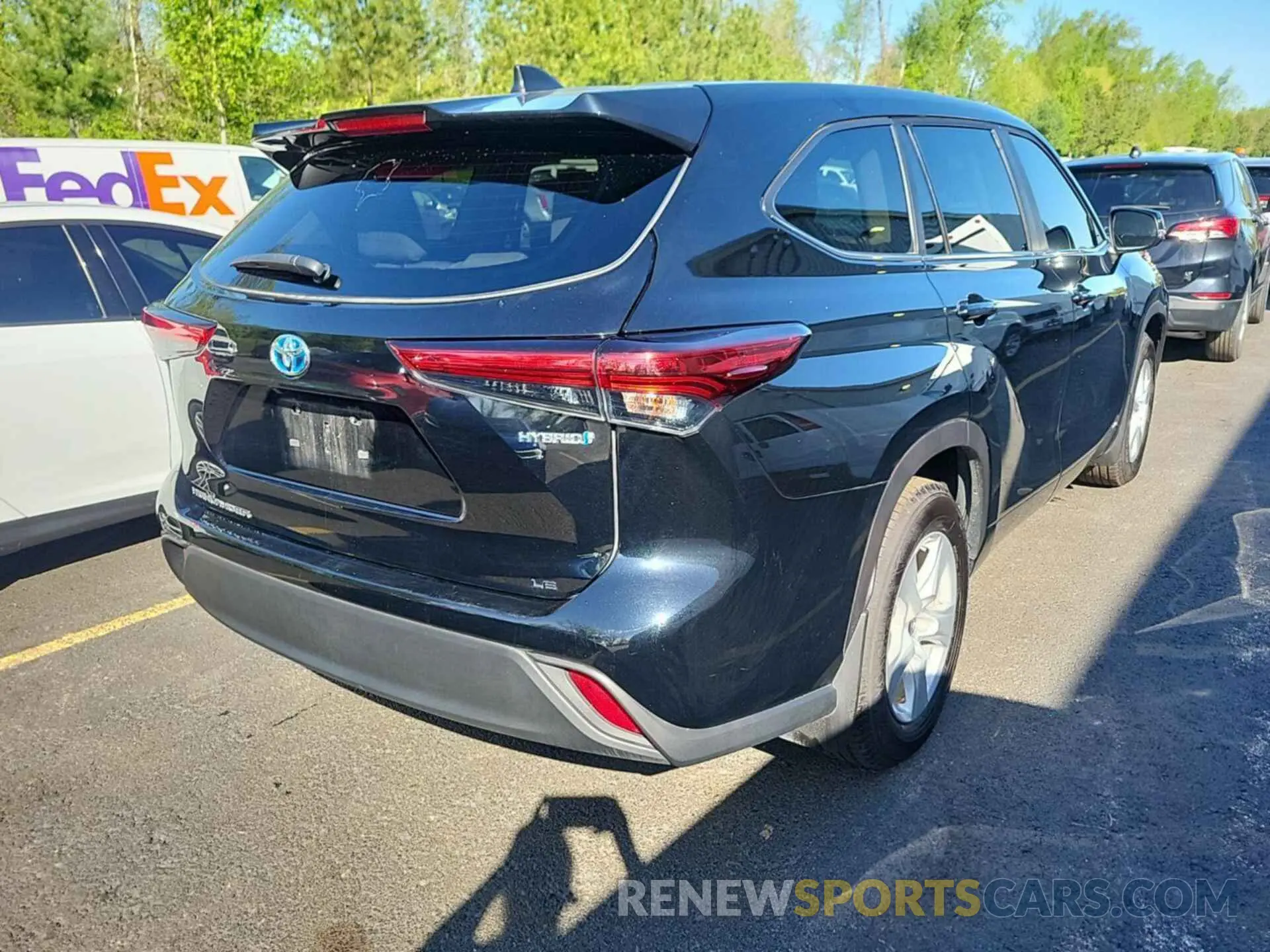 10 fotografías del automóvil dañado 5TDBBRCH7PS591671 TOYOTA HIGHLANDER 2023