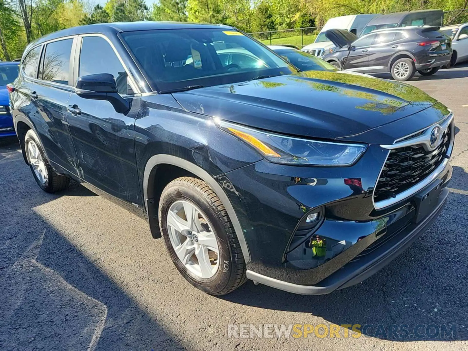 16 fotografías del automóvil dañado 5TDBBRCH7PS591671 TOYOTA HIGHLANDER 2023