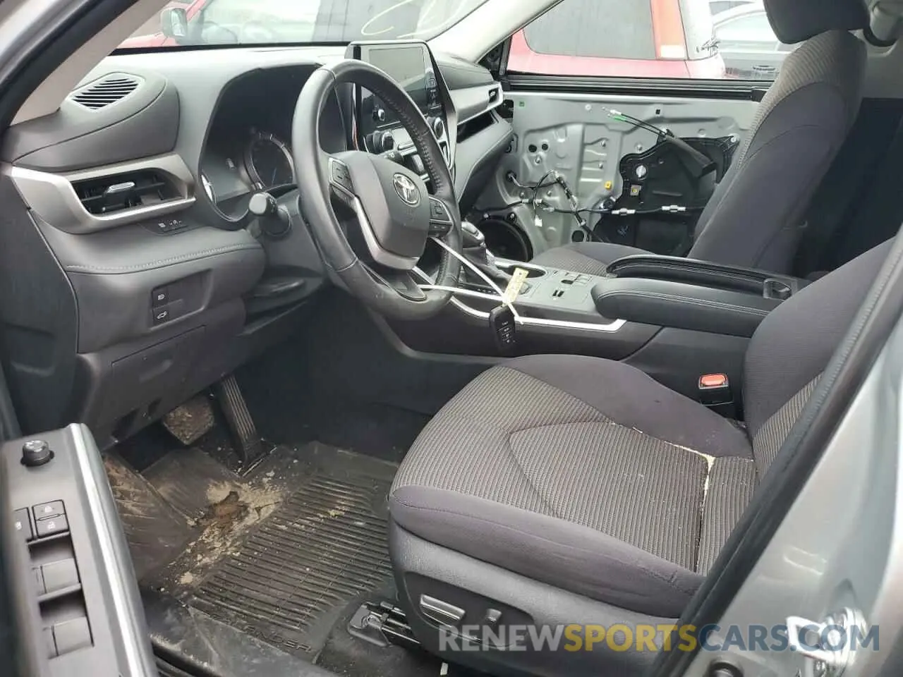 7 fotografías del automóvil dañado 5TDBBRCH8PS563958 TOYOTA HIGHLANDER 2023