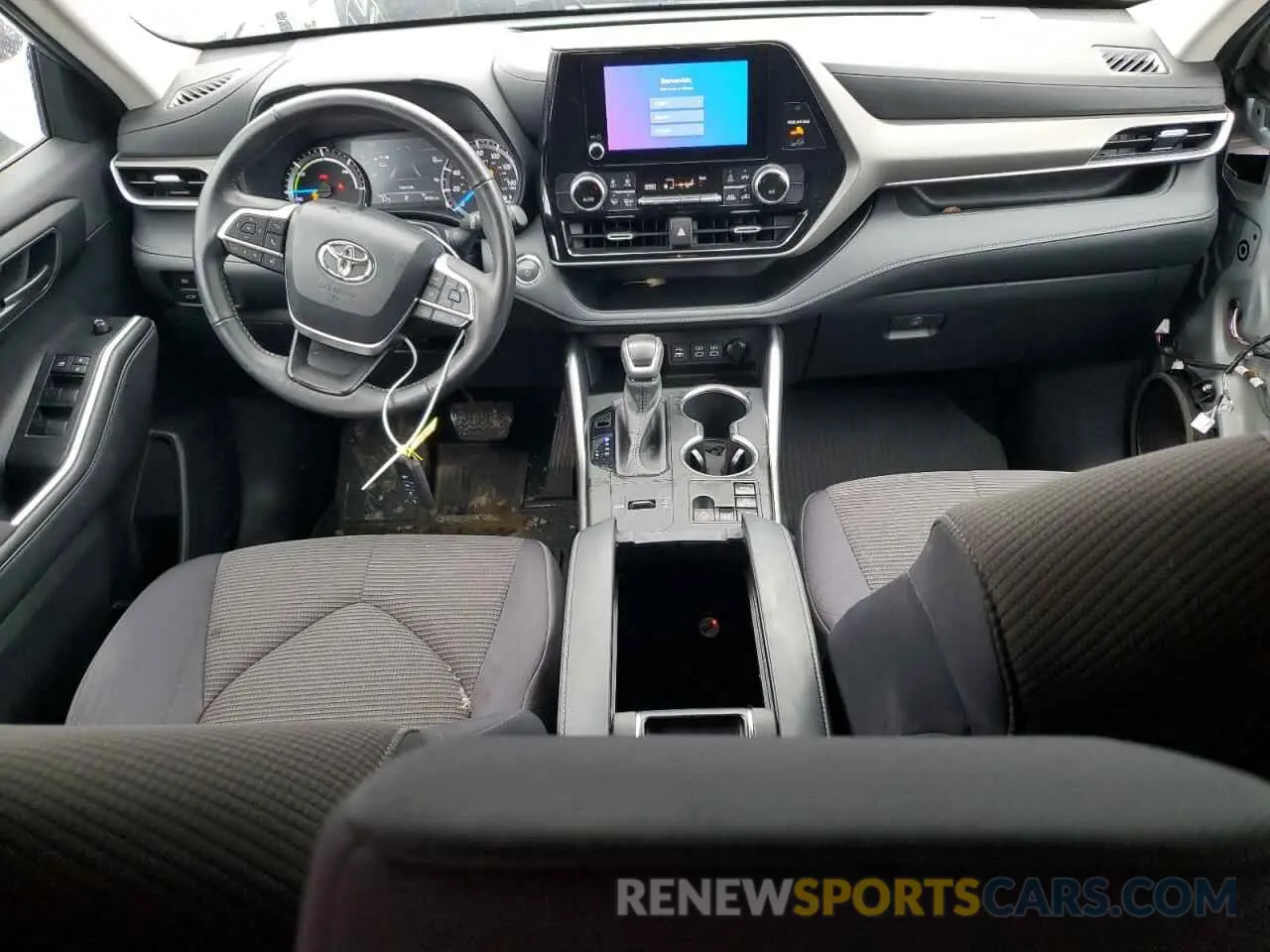 8 fotografías del automóvil dañado 5TDBBRCH8PS563958 TOYOTA HIGHLANDER 2023