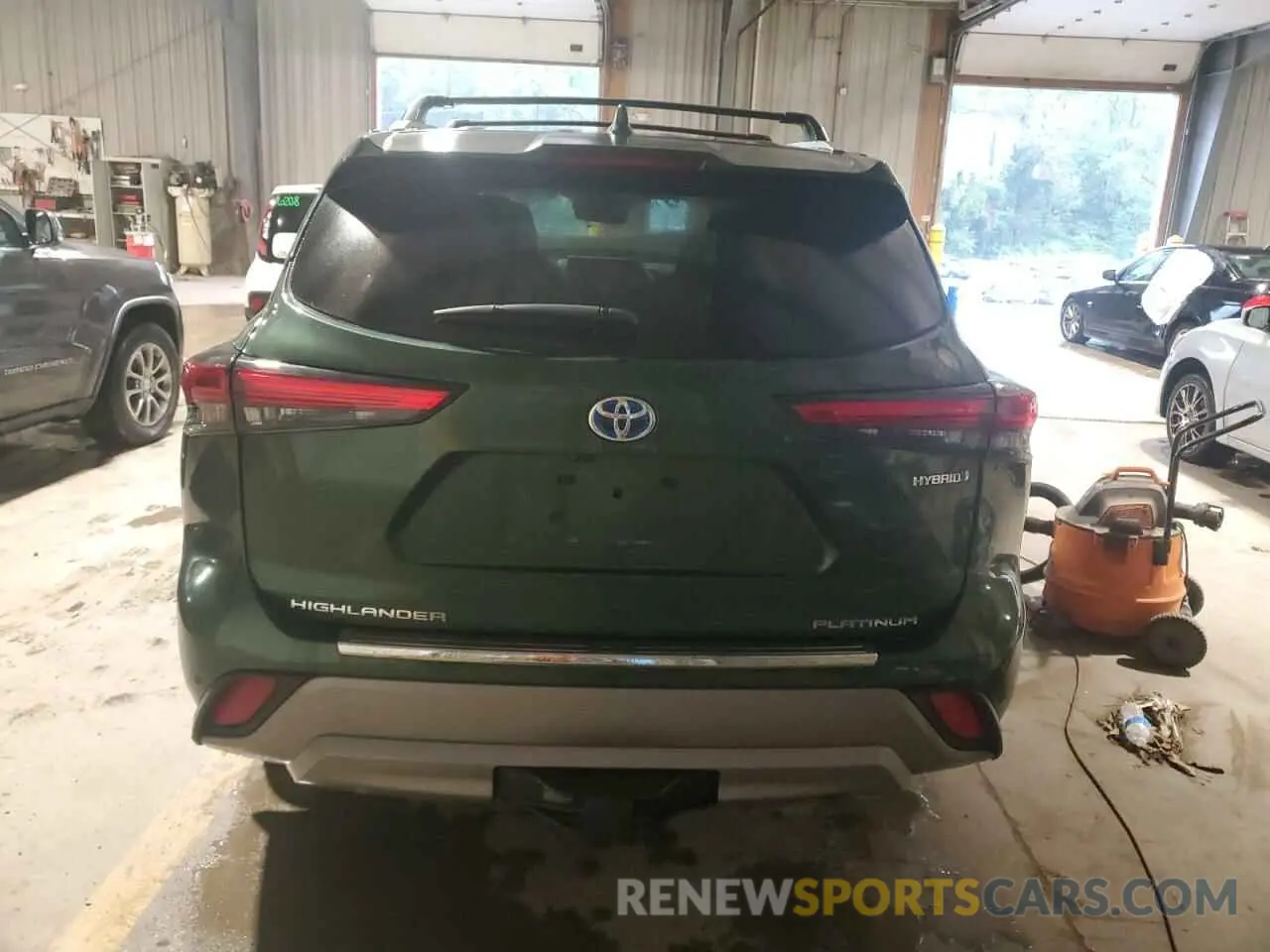 6 fotografías del automóvil dañado 5TDEBRCH1PS581280 TOYOTA HIGHLANDER 2023