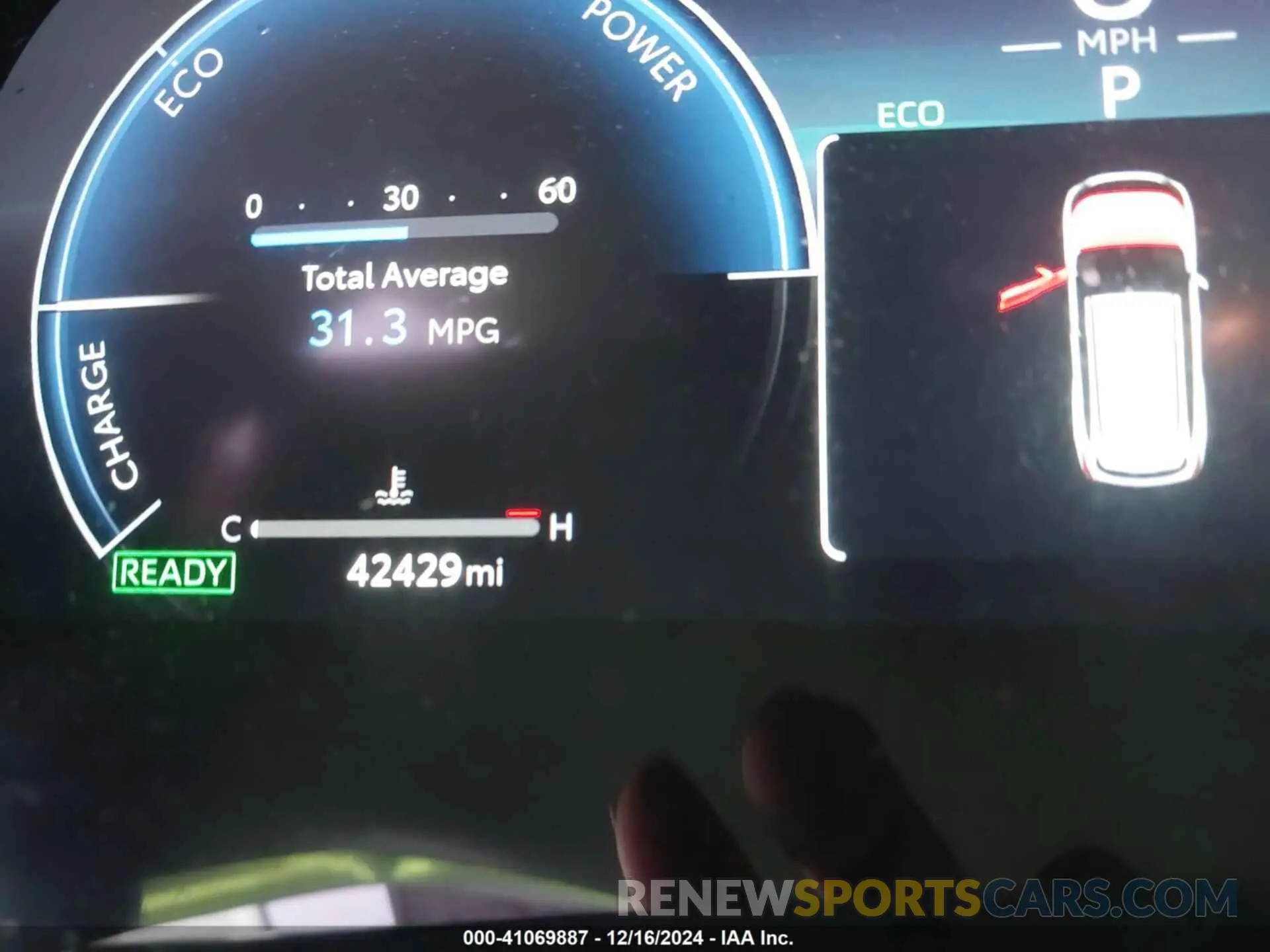 15 fotografías del automóvil dañado 5TDEBRCH4PS107887 TOYOTA HIGHLANDER 2023