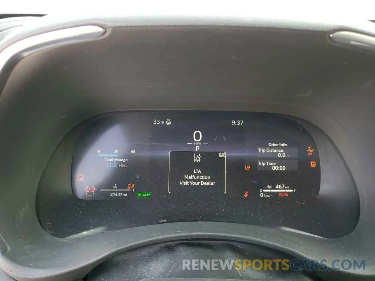 9 fotografías del automóvil dañado 5TDEBRCH4PS117349 TOYOTA HIGHLANDER 2023
