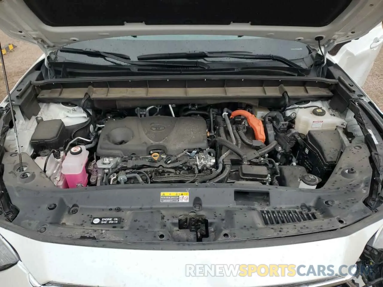 12 fotografías del automóvil dañado 5TDEBRCH6PS127364 TOYOTA HIGHLANDER 2023