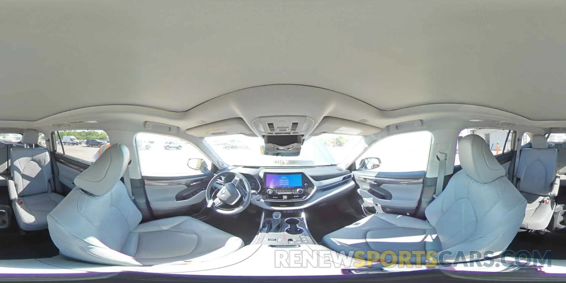 16 fotografías del automóvil dañado 5TDEBRCH9PS123745 TOYOTA HIGHLANDER 2023