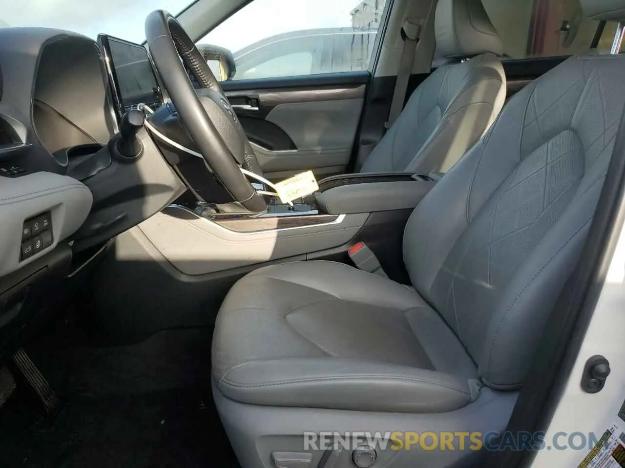 7 fotografías del automóvil dañado 5TDFARAH5PS016430 TOYOTA HIGHLANDER 2023