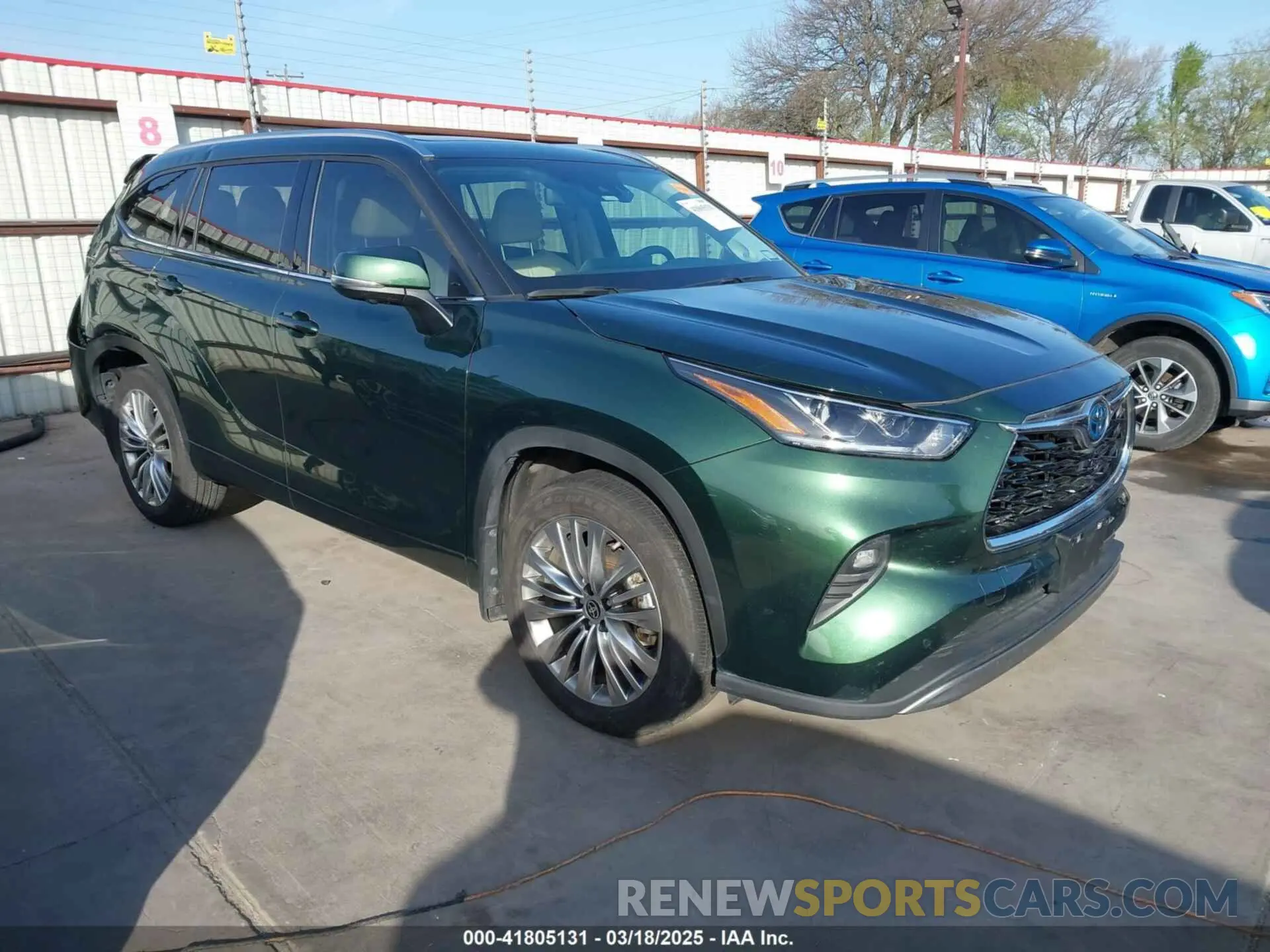 1 fotografías del automóvil dañado 5TDFARAH8PS521359 TOYOTA HIGHLANDER 2023