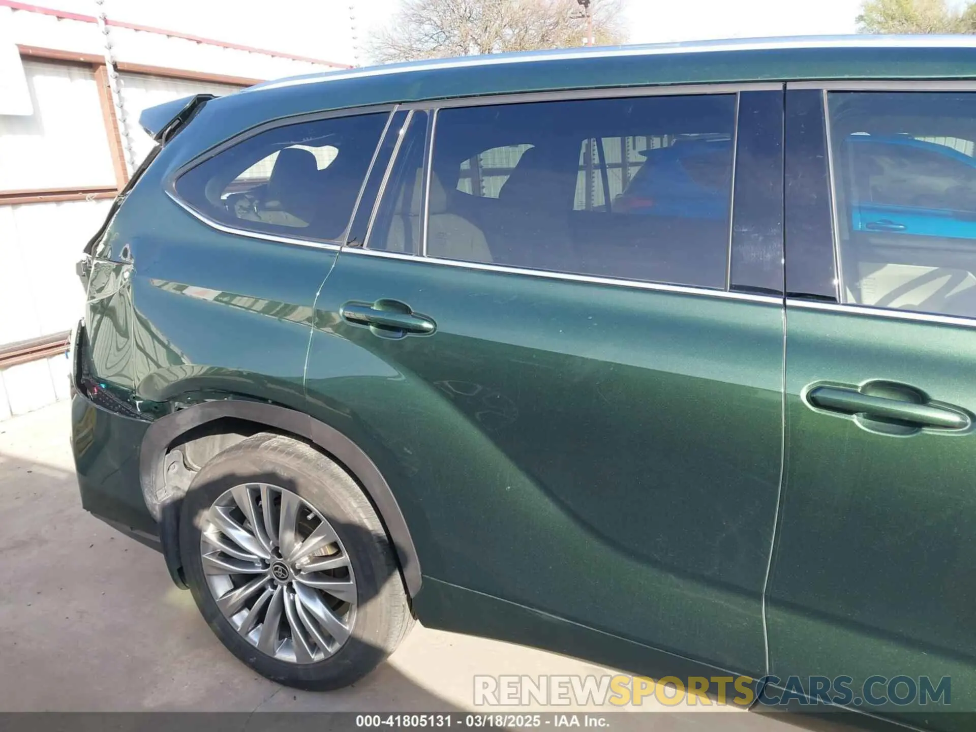 21 fotografías del automóvil dañado 5TDFARAH8PS521359 TOYOTA HIGHLANDER 2023