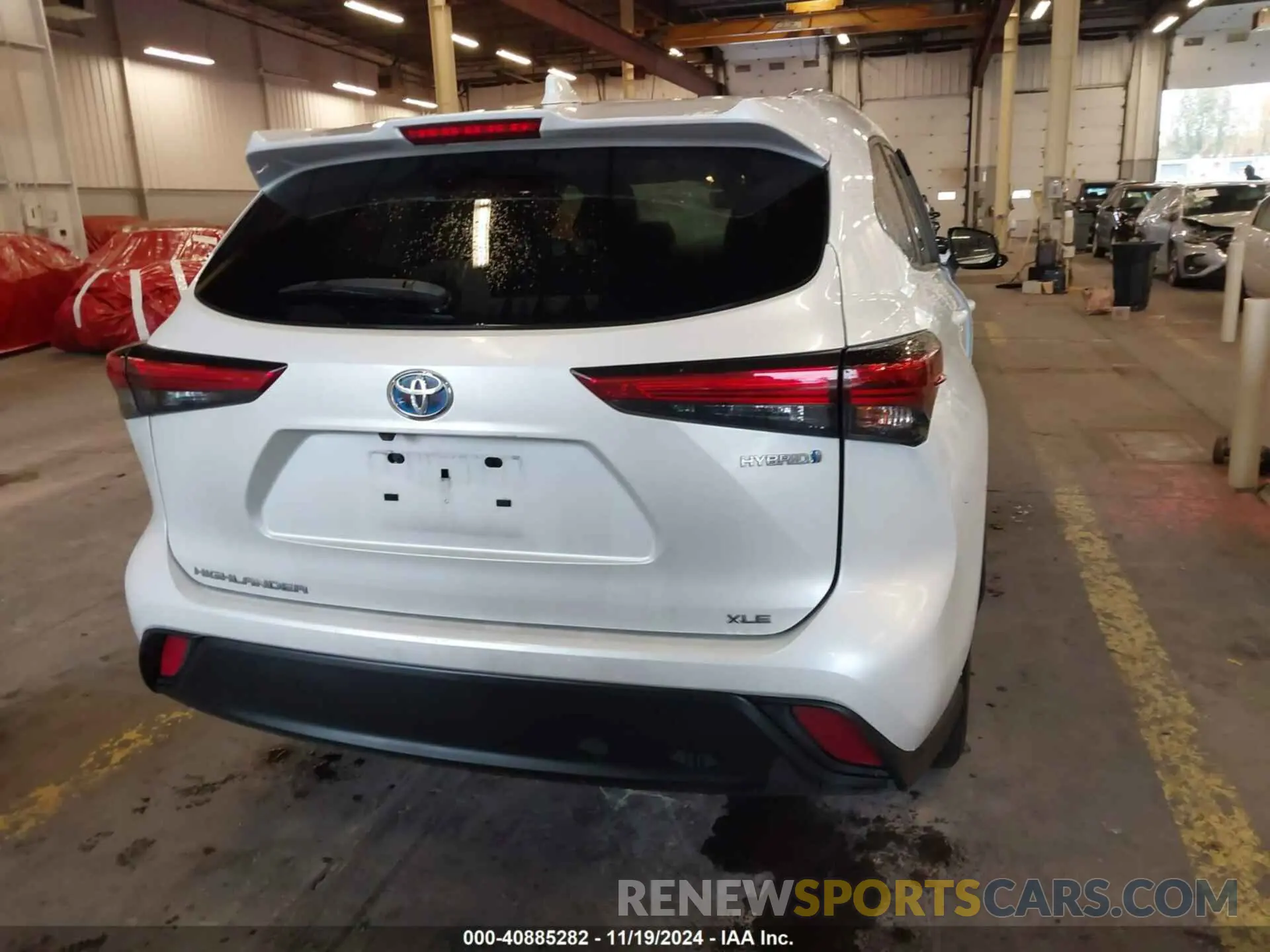17 fotografías del automóvil dañado 5TDKARAH9PS519179 TOYOTA HIGHLANDER 2023