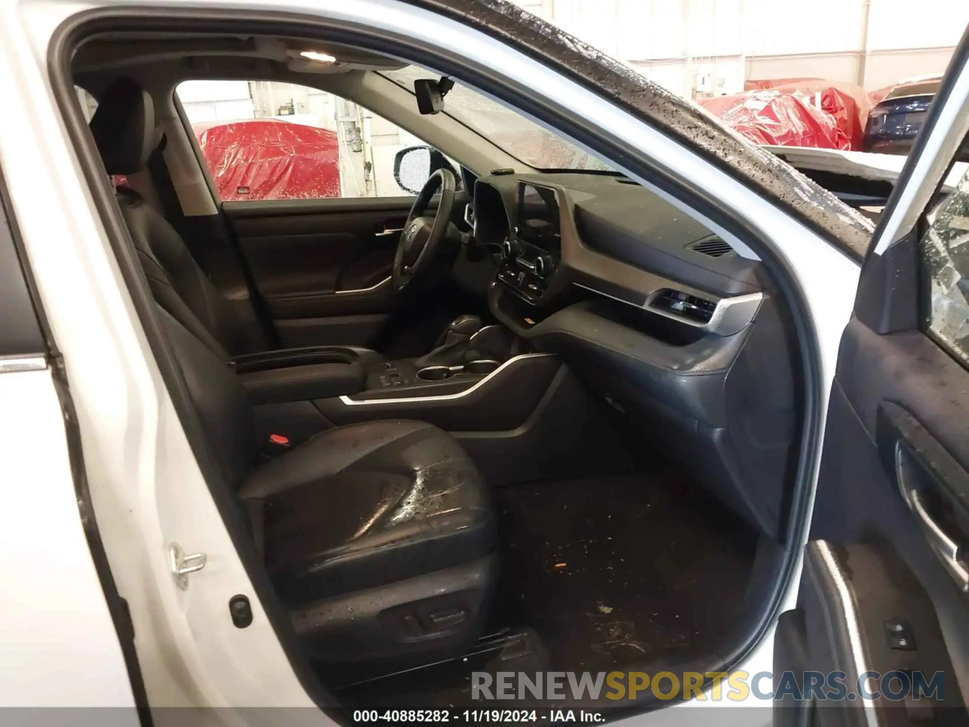 5 fotografías del automóvil dañado 5TDKARAH9PS519179 TOYOTA HIGHLANDER 2023