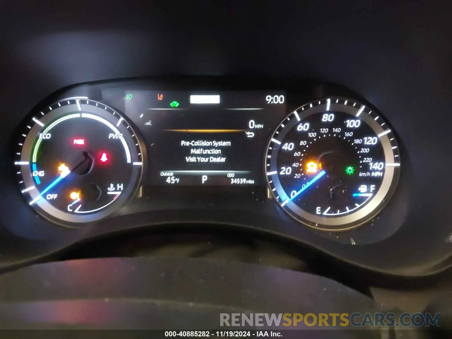 7 fotografías del automóvil dañado 5TDKARAH9PS519179 TOYOTA HIGHLANDER 2023
