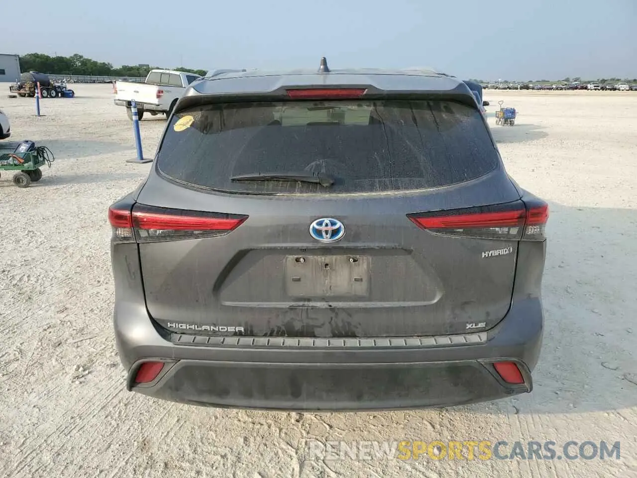 6 fotografías del automóvil dañado 5TDKARAHXPS018902 TOYOTA HIGHLANDER 2023