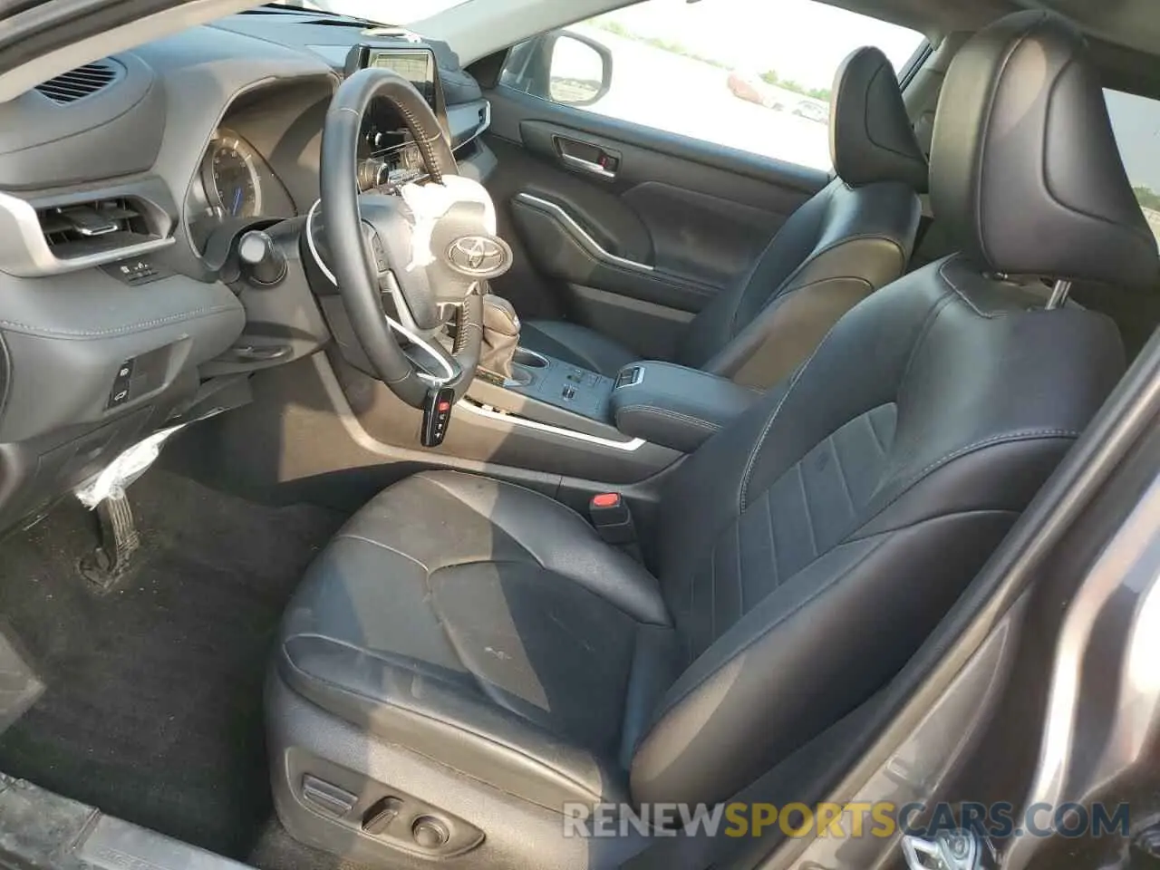 7 fotografías del automóvil dañado 5TDKARAHXPS018902 TOYOTA HIGHLANDER 2023