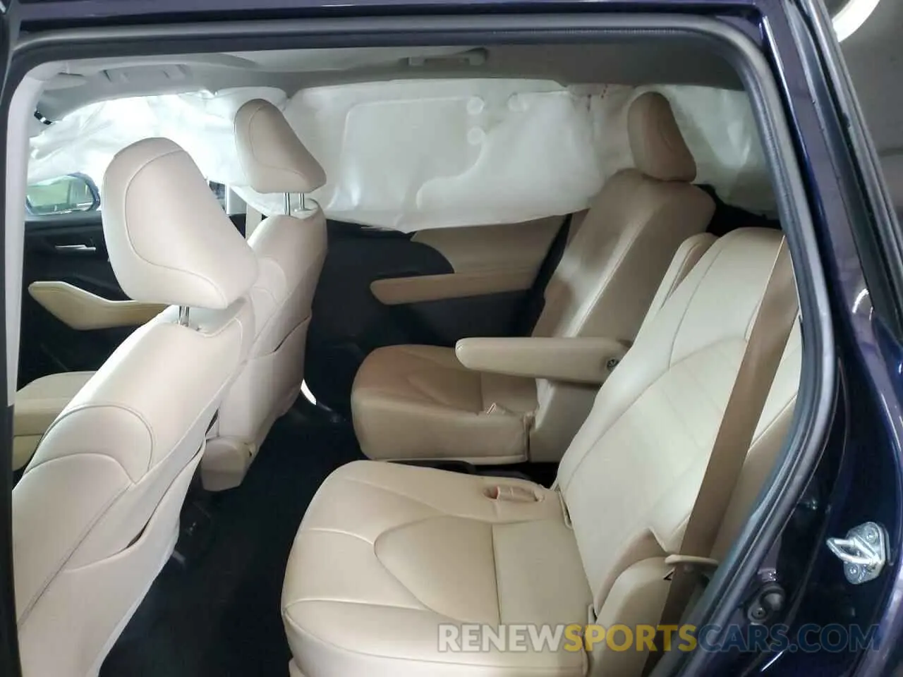 11 fotografías del automóvil dañado 5TDKBRCH0PS125886 TOYOTA HIGHLANDER 2023