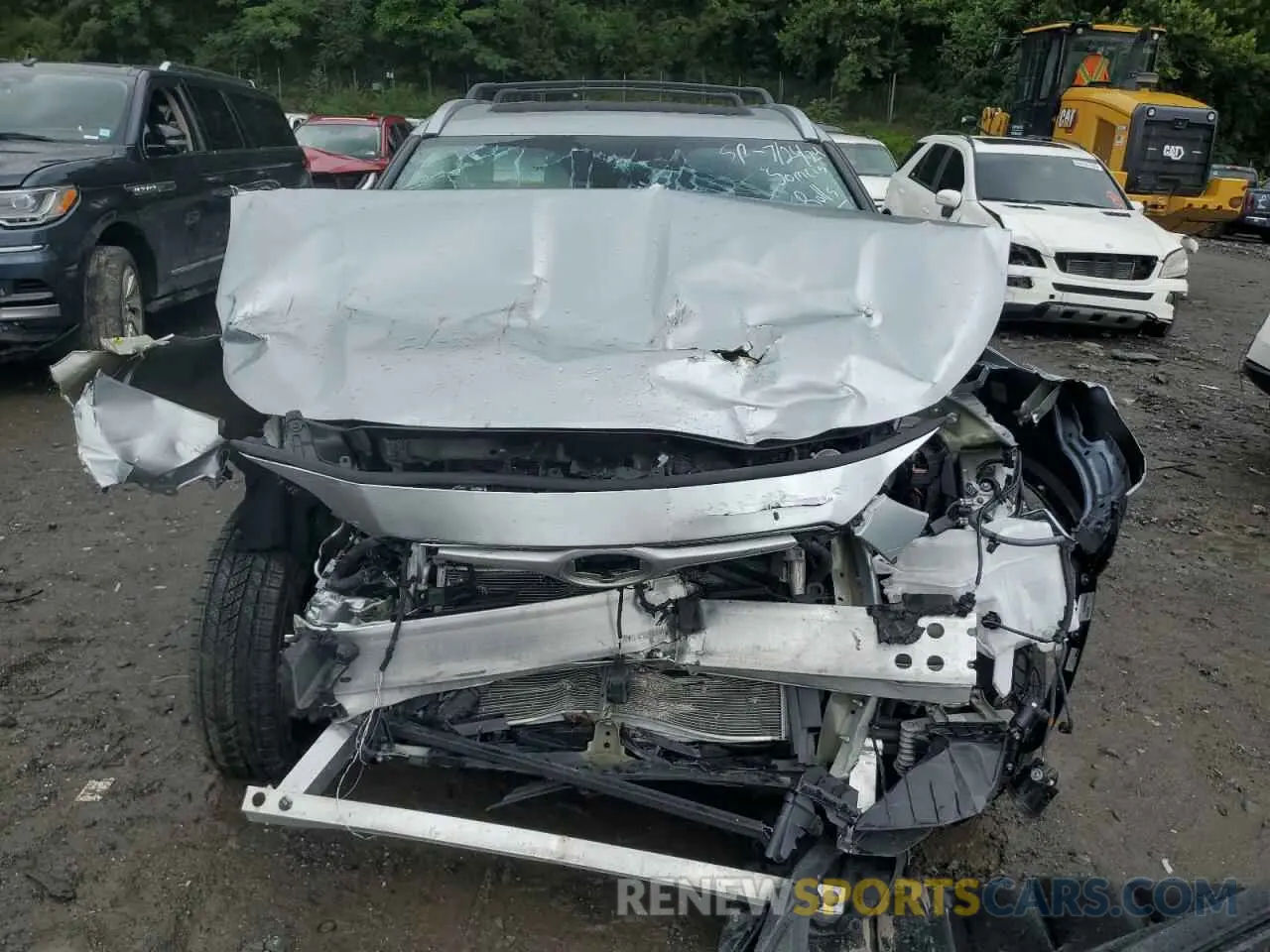 5 fotografías del automóvil dañado 5TDKBRCH1PS590984 TOYOTA HIGHLANDER 2023