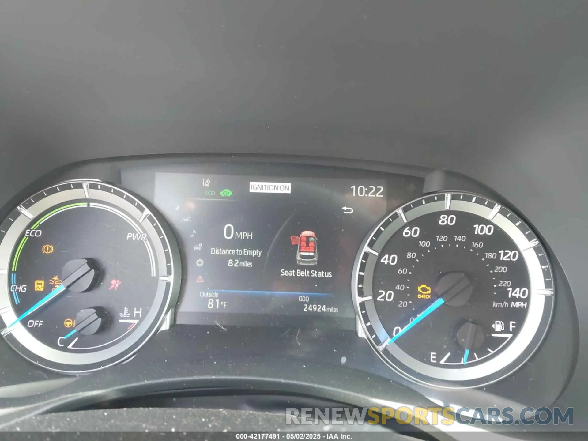 7 fotografías del automóvil dañado 5TDKBRCH1PS599281 TOYOTA HIGHLANDER 2023