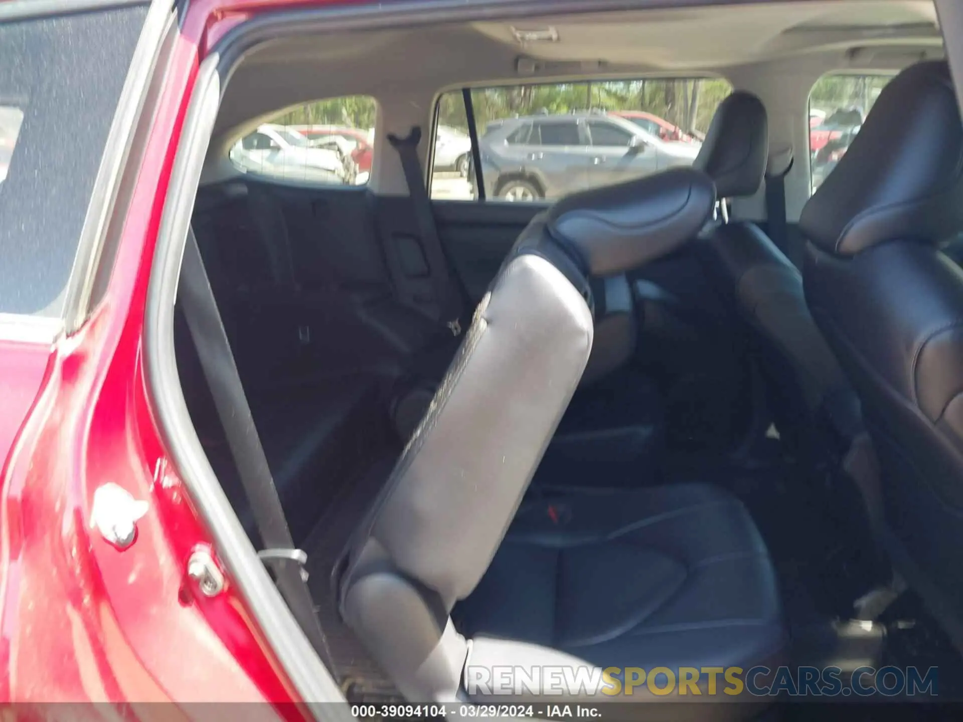 8 fotografías del automóvil dañado 5TDKBRCH5PS562993 TOYOTA HIGHLANDER 2023