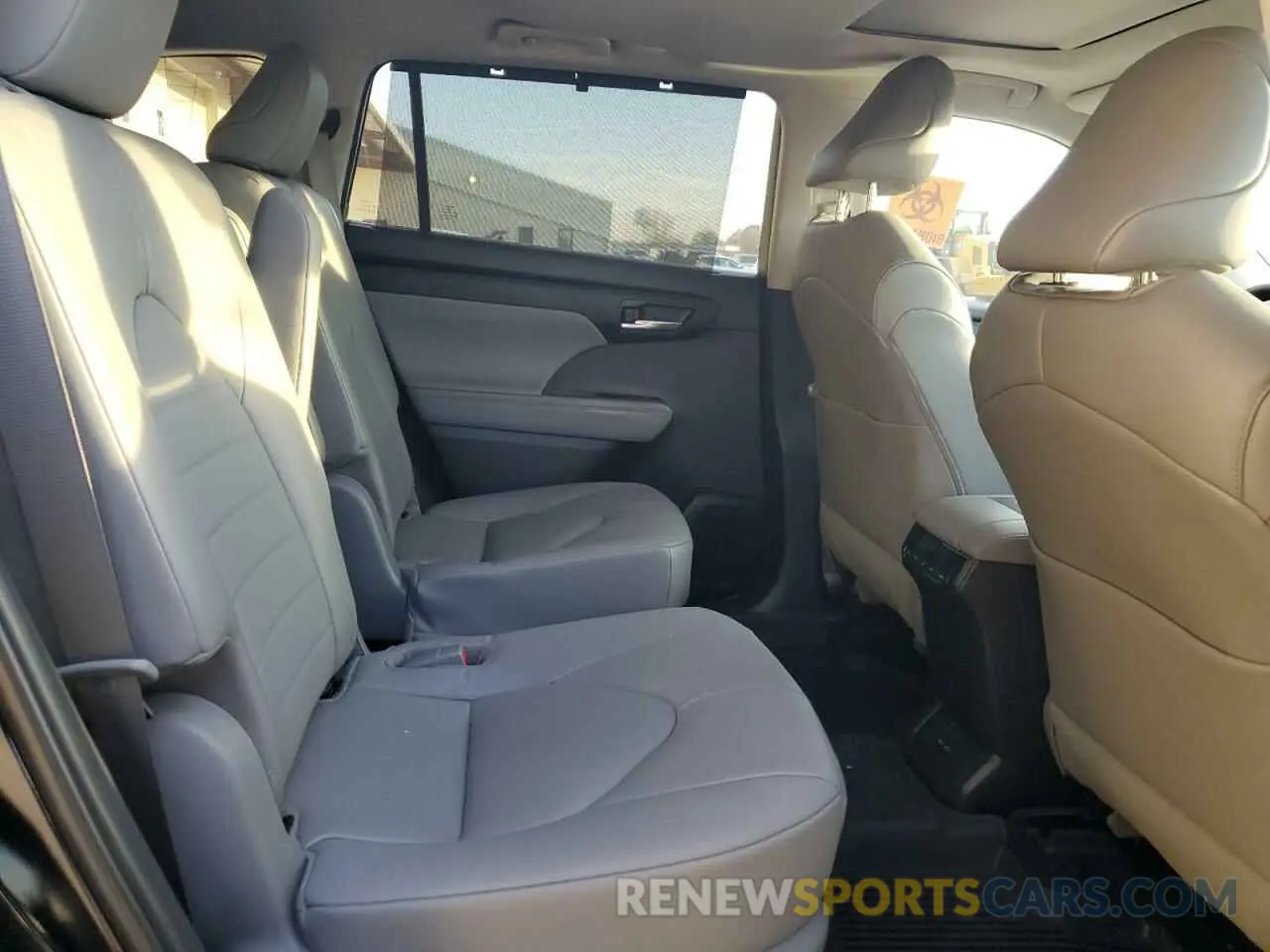 11 fotografías del automóvil dañado 5TDKBRCH5PS594214 TOYOTA HIGHLANDER 2023