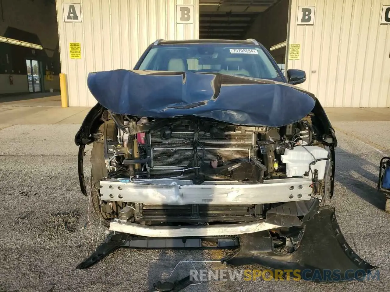 5 fotografías del automóvil dañado 5TDKBRCH5PS594214 TOYOTA HIGHLANDER 2023