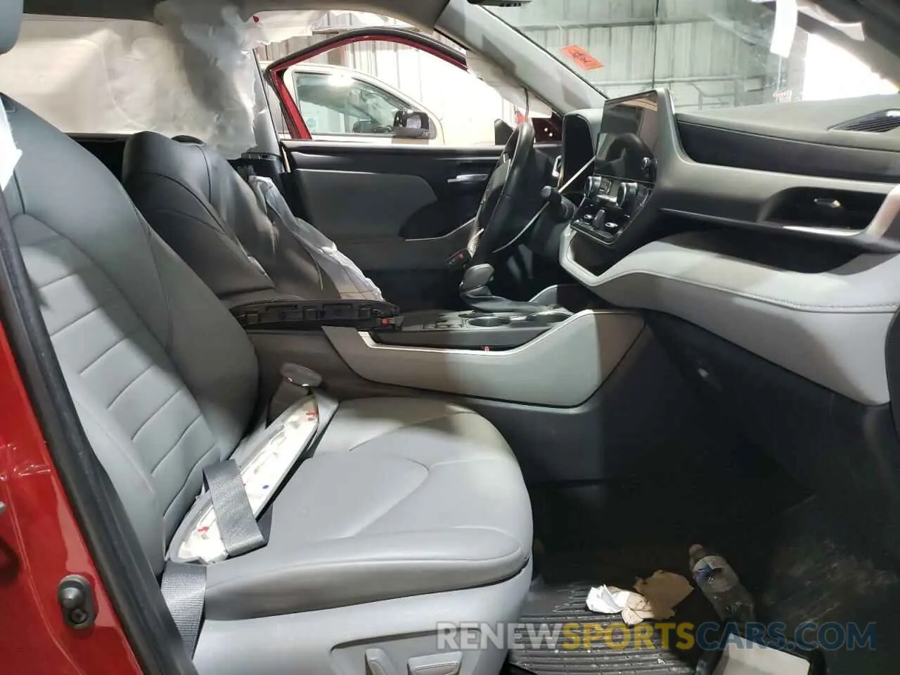 7 fotografías del automóvil dañado 5TDKBRCH6PS117923 TOYOTA HIGHLANDER 2023