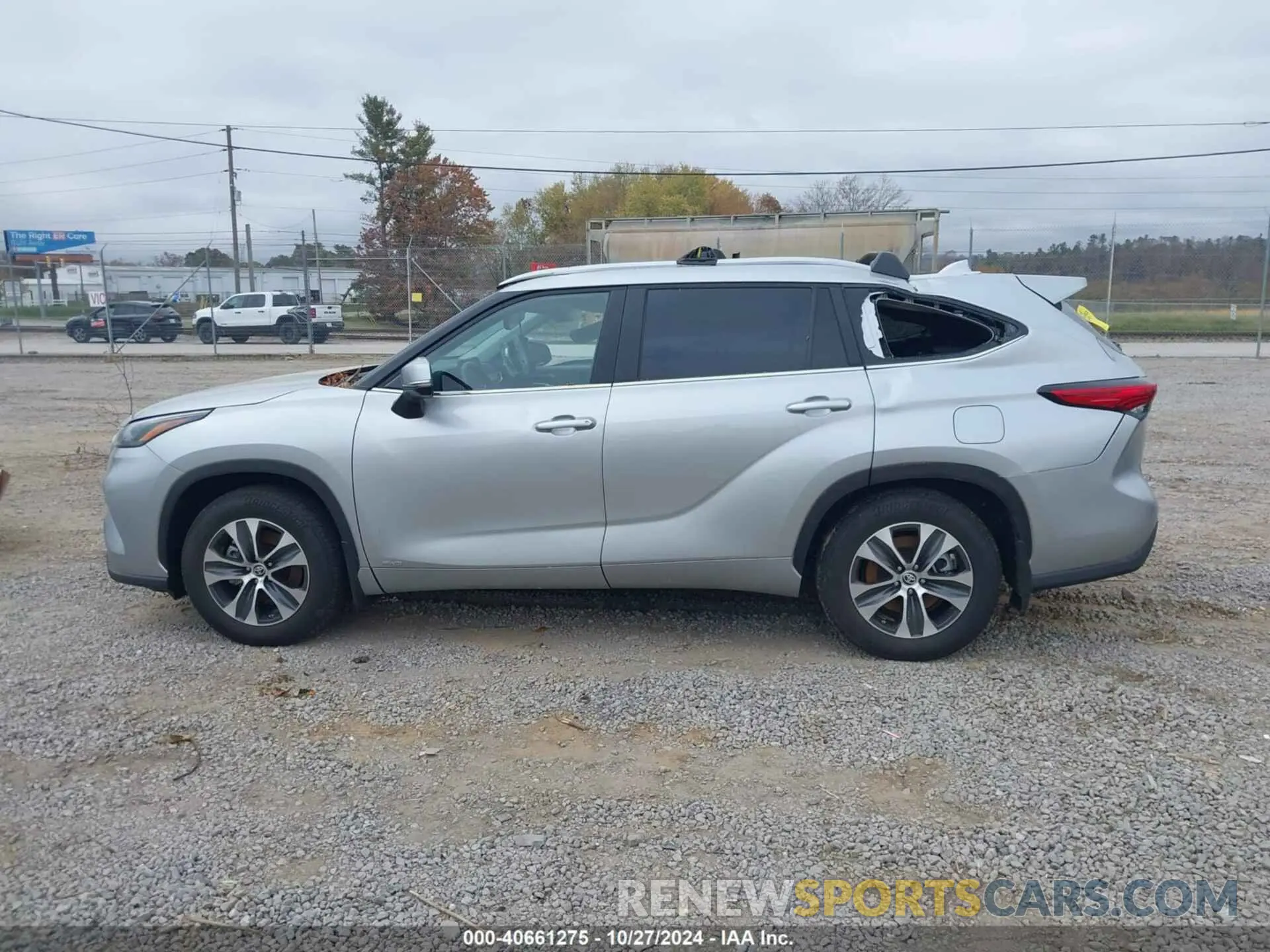 13 fotografías del automóvil dañado 5TDKBRCH9PS574810 TOYOTA HIGHLANDER 2023