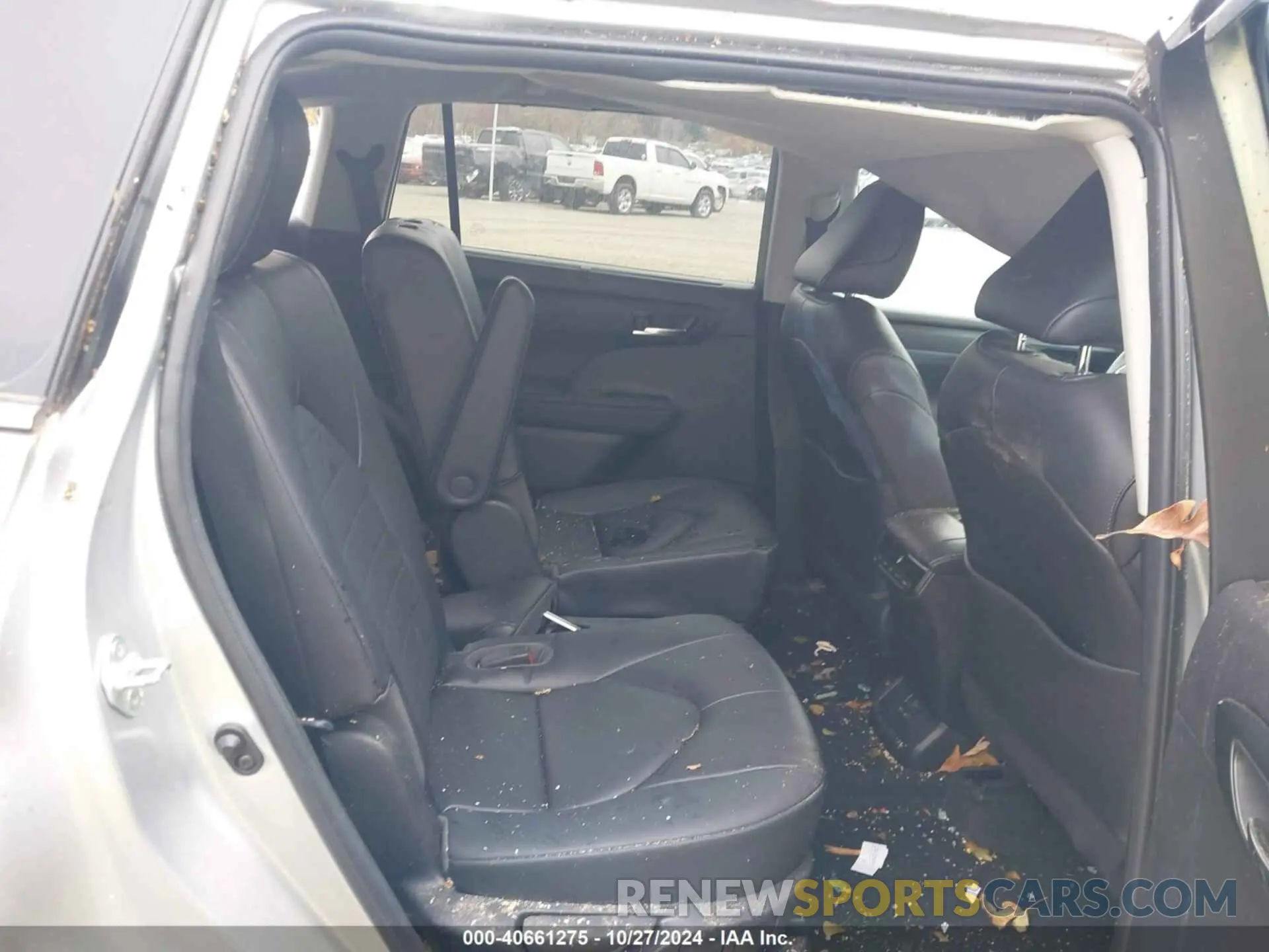8 fotografías del automóvil dañado 5TDKBRCH9PS574810 TOYOTA HIGHLANDER 2023