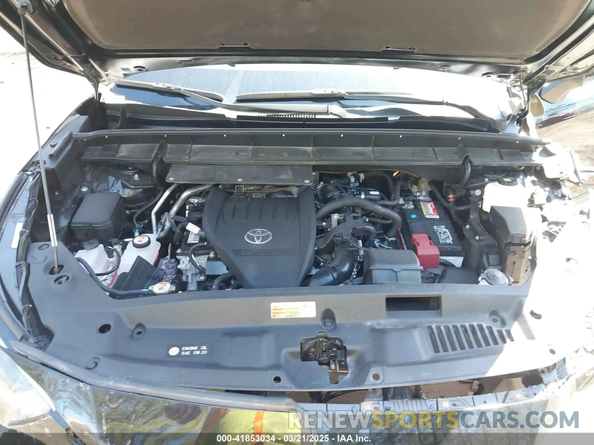 10 fotografías del automóvil dañado 5TDKDRAH0PS007527 TOYOTA HIGHLANDER 2023