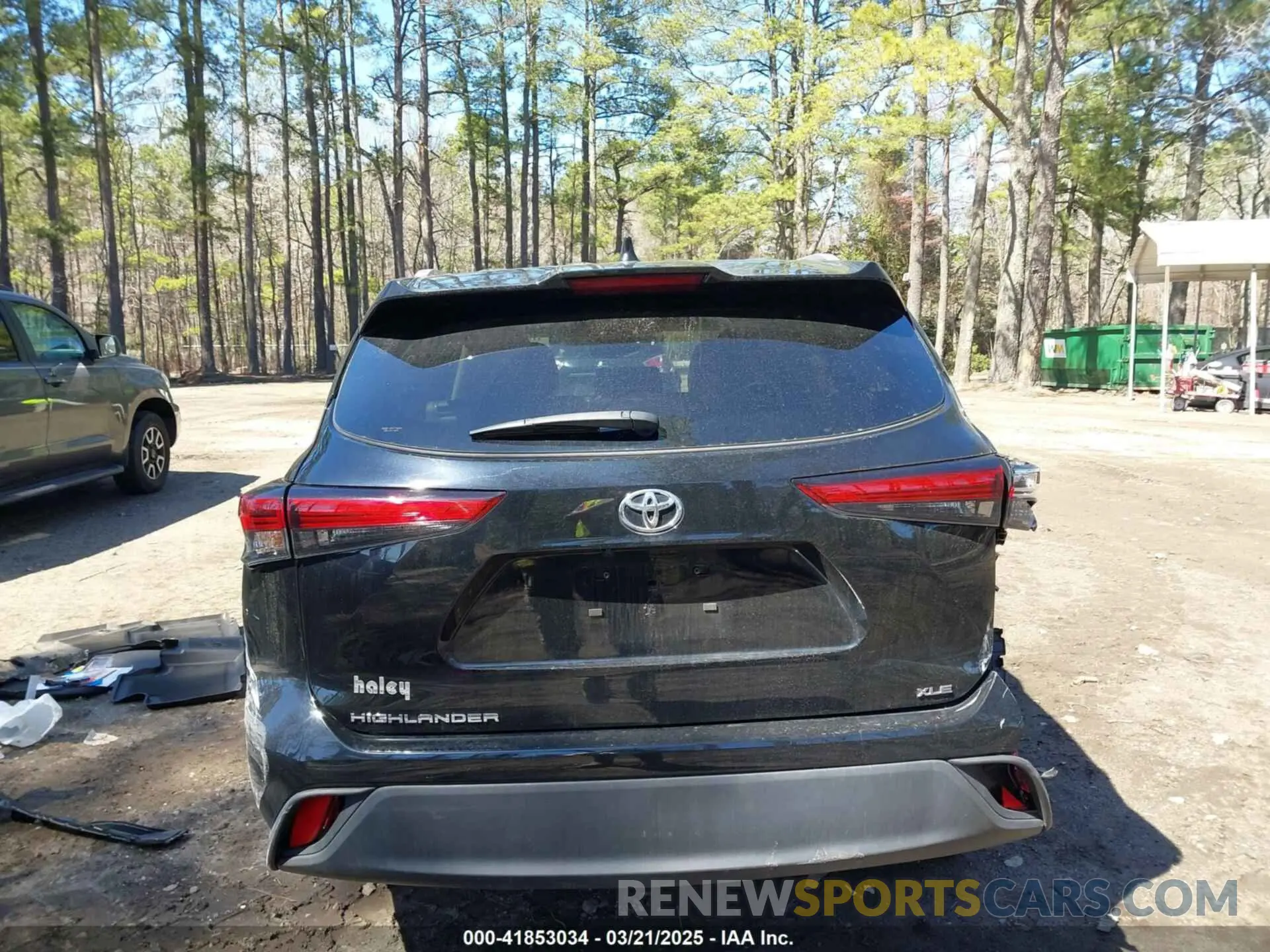 17 fotografías del automóvil dañado 5TDKDRAH0PS007527 TOYOTA HIGHLANDER 2023
