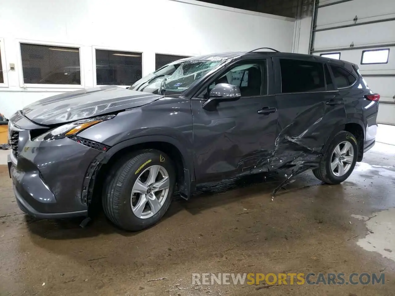 1 fotografías del automóvil dañado 5TDKDRAH0PS018883 TOYOTA HIGHLANDER 2023
