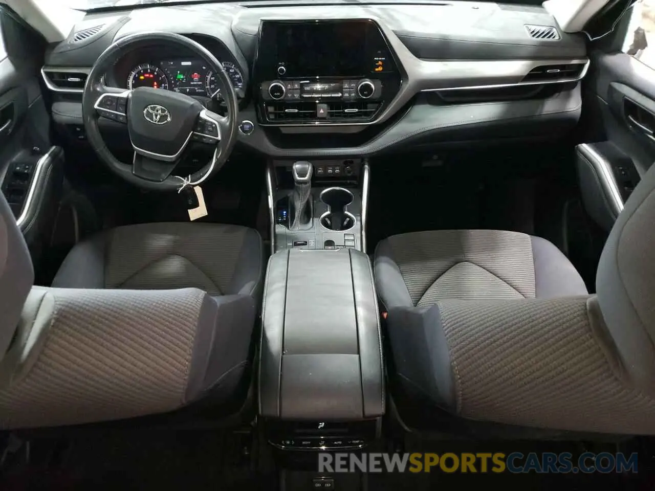 8 fotografías del automóvil dañado 5TDKDRAH0PS018883 TOYOTA HIGHLANDER 2023