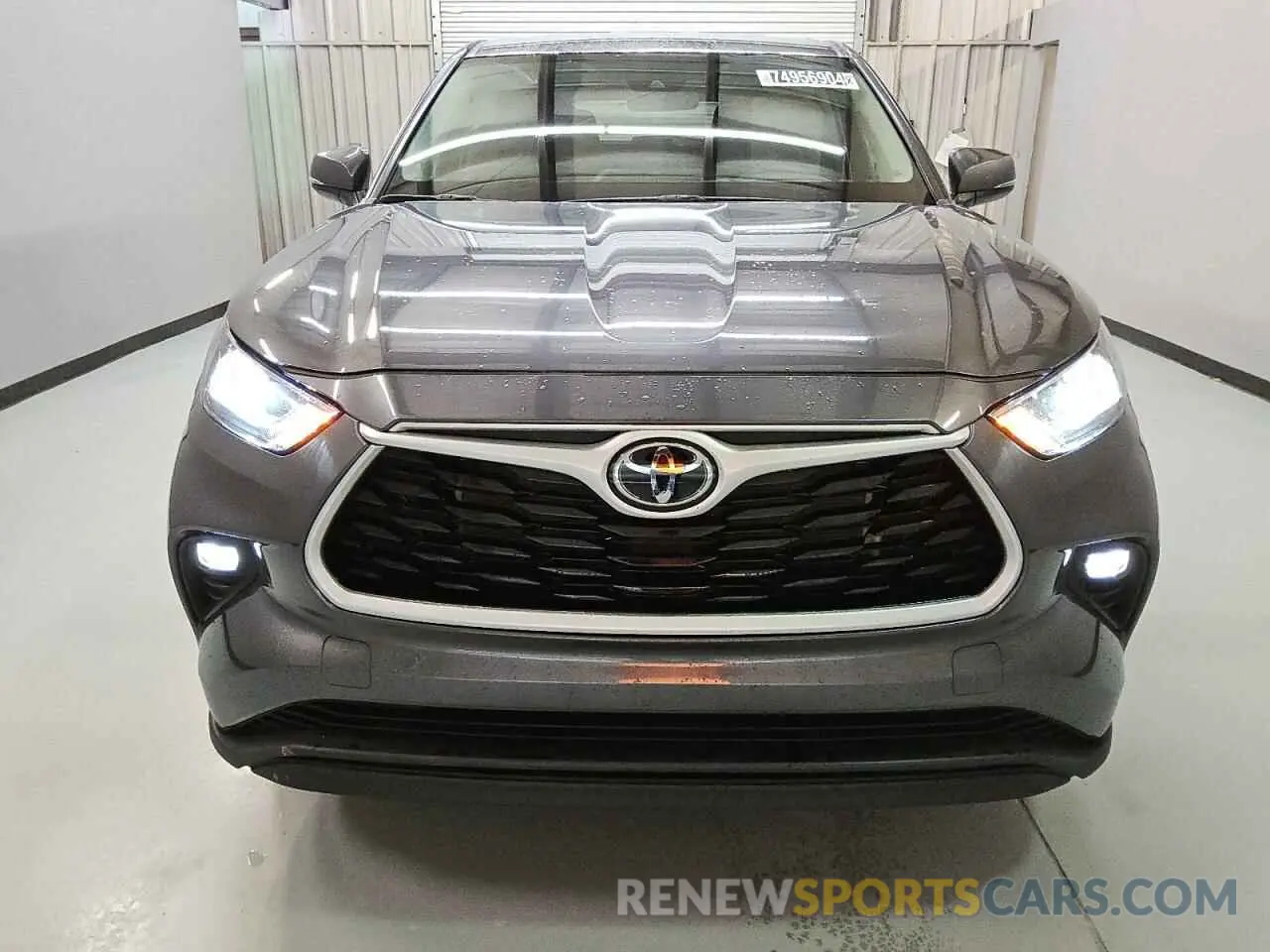 5 fotografías del automóvil dañado 5TDKDRAH0PS502052 TOYOTA HIGHLANDER 2023