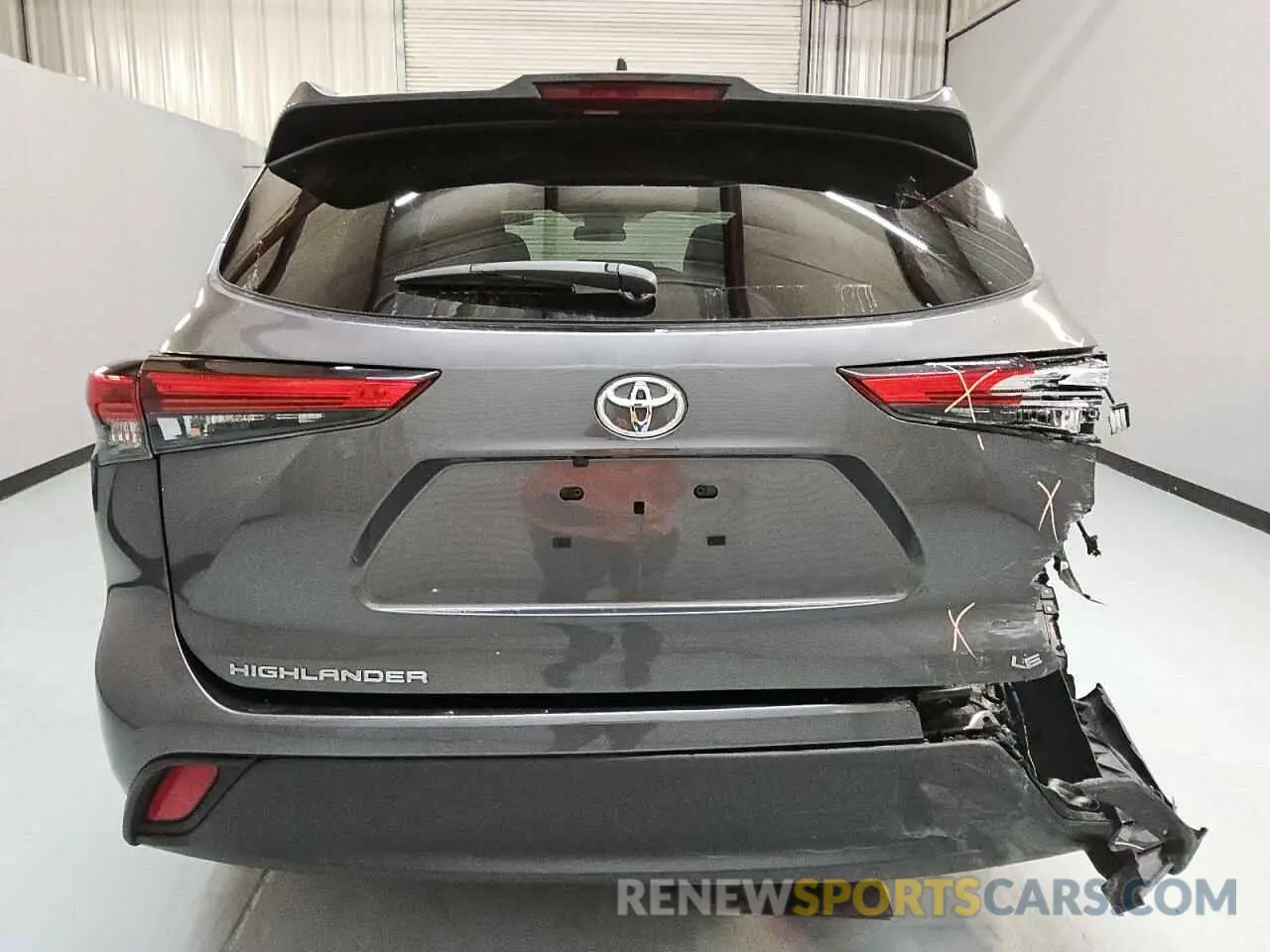 6 fotografías del automóvil dañado 5TDKDRAH0PS502052 TOYOTA HIGHLANDER 2023