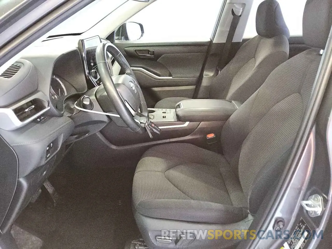 7 fotografías del automóvil dañado 5TDKDRAH0PS502052 TOYOTA HIGHLANDER 2023