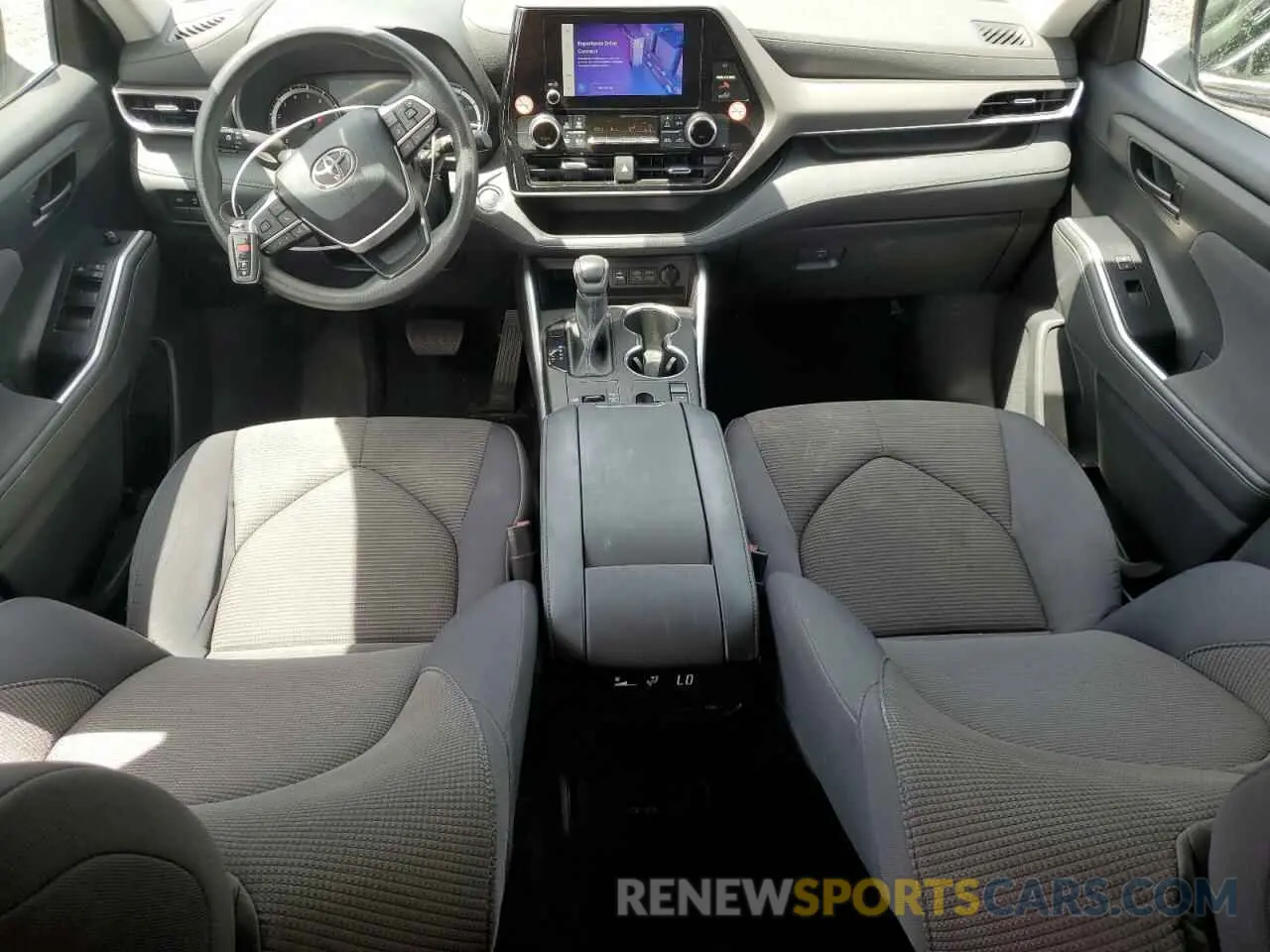 8 fotografías del automóvil dañado 5TDKDRAH1PS021842 TOYOTA HIGHLANDER 2023
