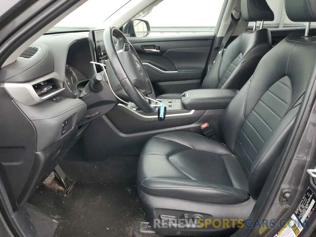 7 fotografías del automóvil dañado 5TDKDRAH1PS026037 TOYOTA HIGHLANDER 2023
