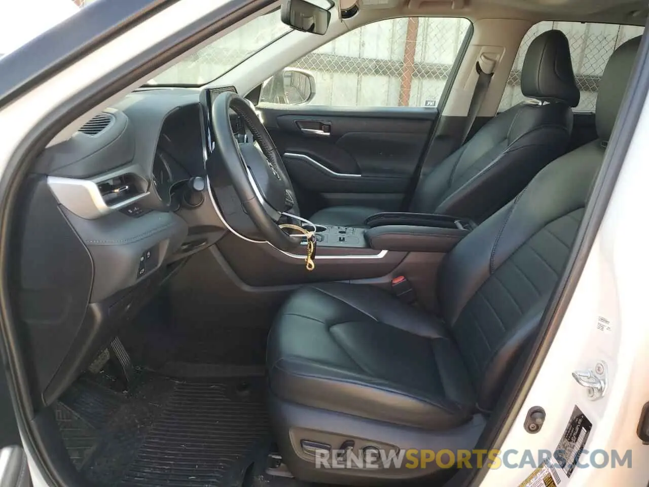 7 fotografías del automóvil dañado 5TDKDRAH1PS031268 TOYOTA HIGHLANDER 2023