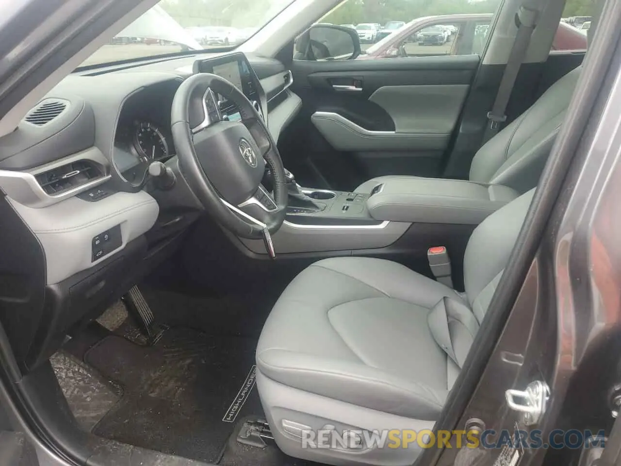 7 fotografías del automóvil dañado 5TDKDRAH1PS038530 TOYOTA HIGHLANDER 2023