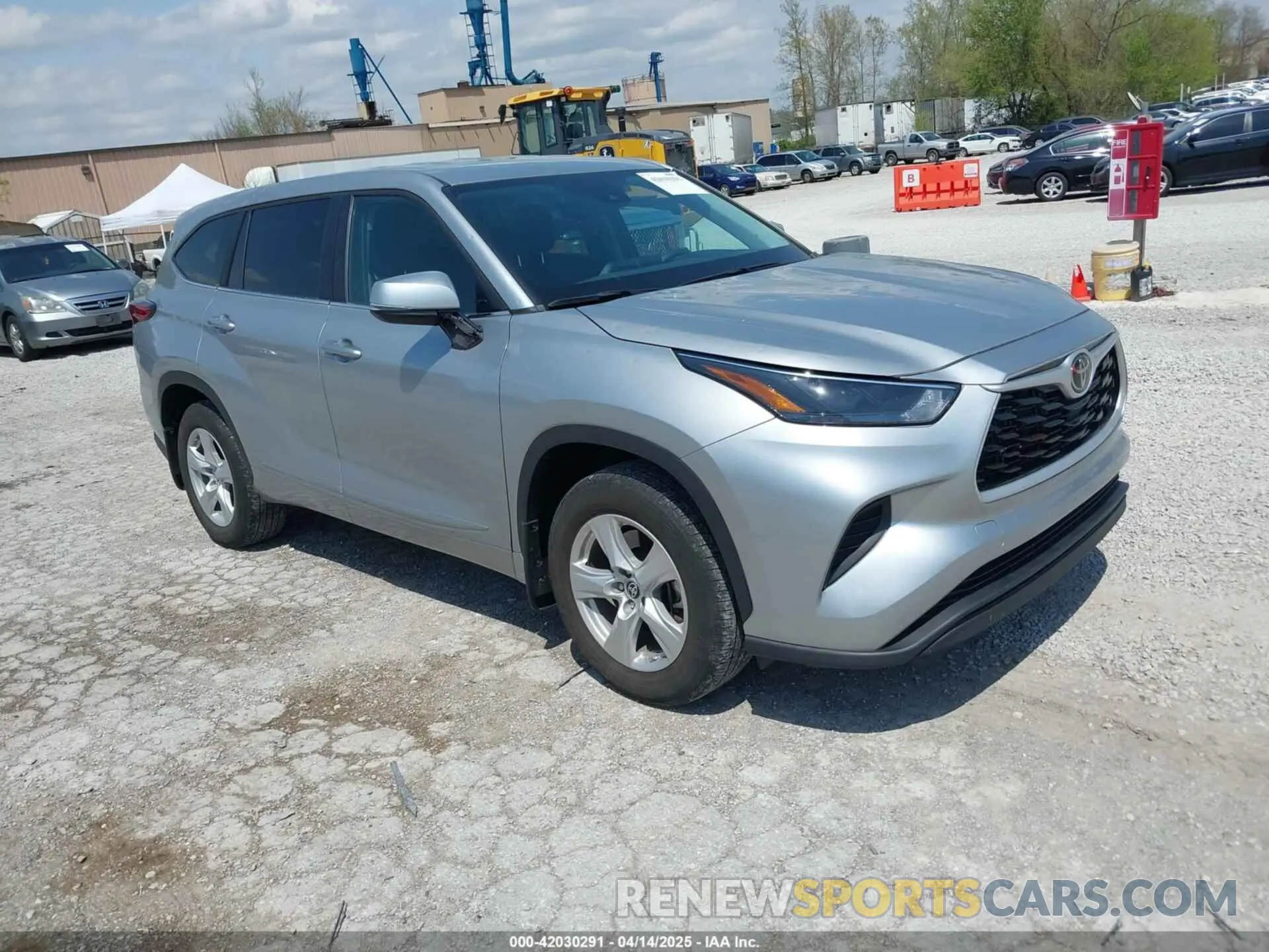 1 fotografías del automóvil dañado 5TDKDRAH1PS048393 TOYOTA HIGHLANDER 2023