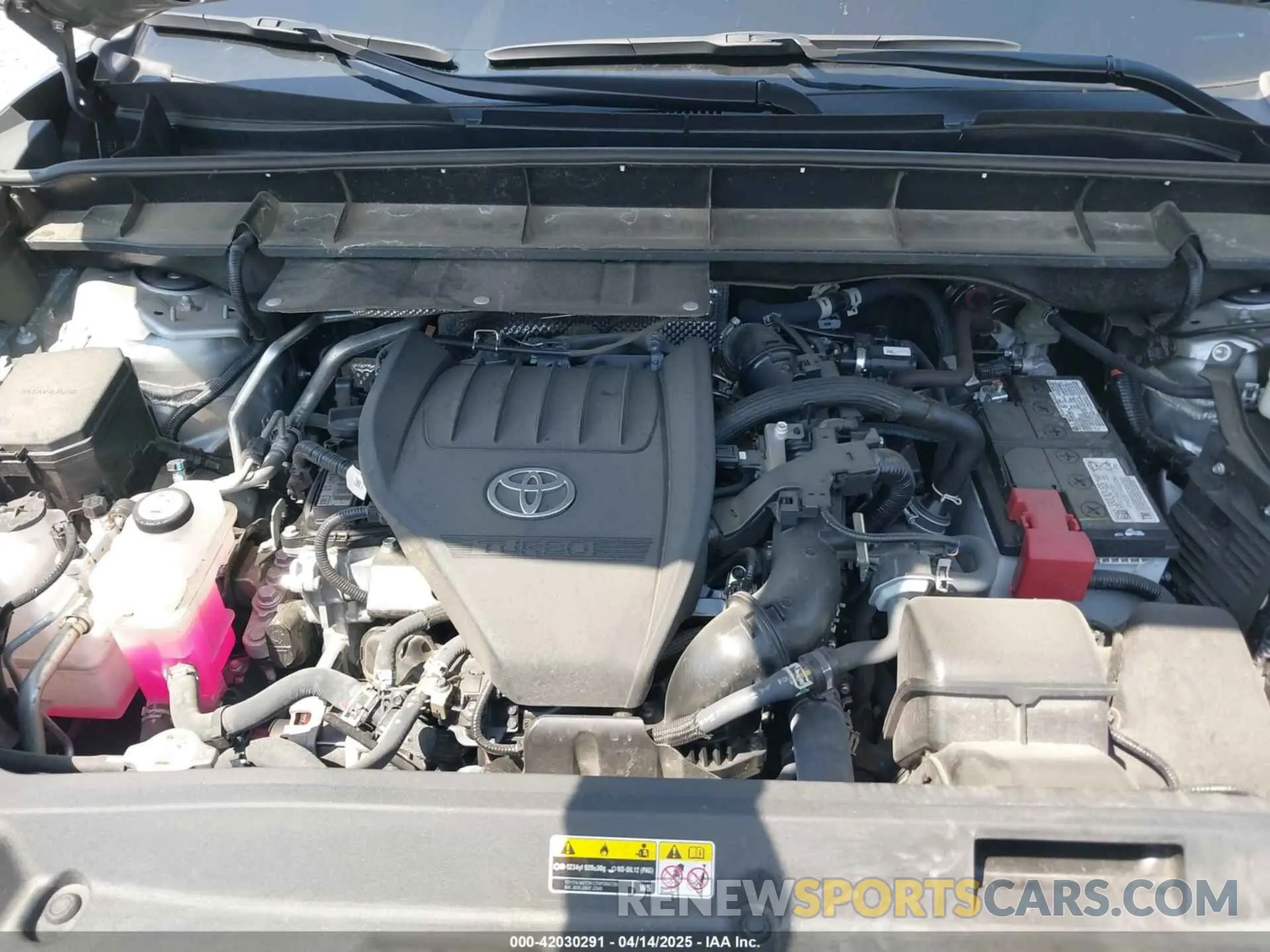10 fotografías del automóvil dañado 5TDKDRAH1PS048393 TOYOTA HIGHLANDER 2023
